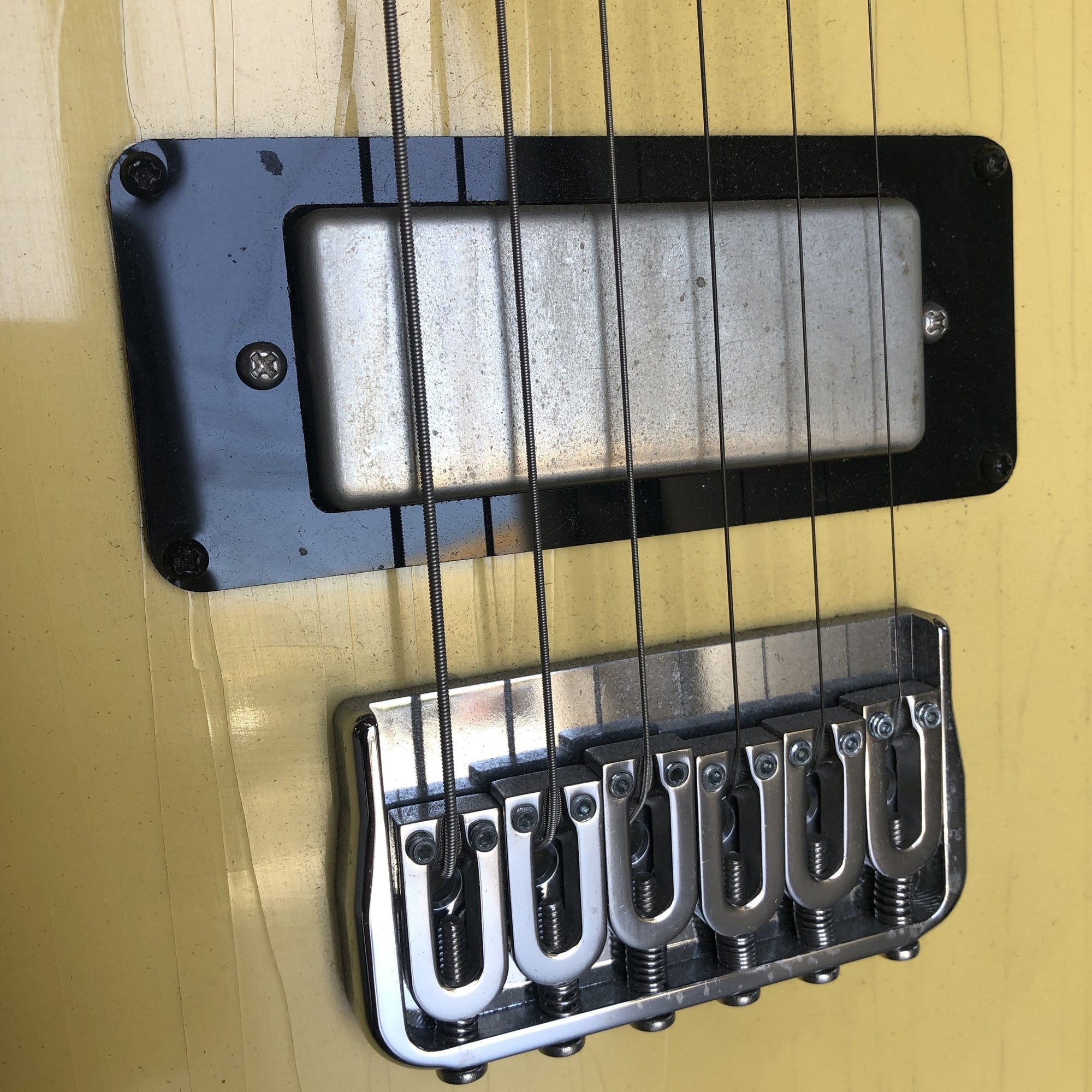 Porter Guitars Les Bois Custom, Vintage Yellow, Light Relic - #18-026