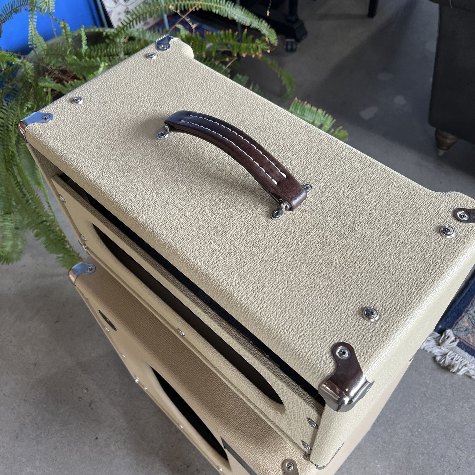 Two Rock Custom Reverb Signature V3, 50W Head & 1x12 Cabinet - Blonde