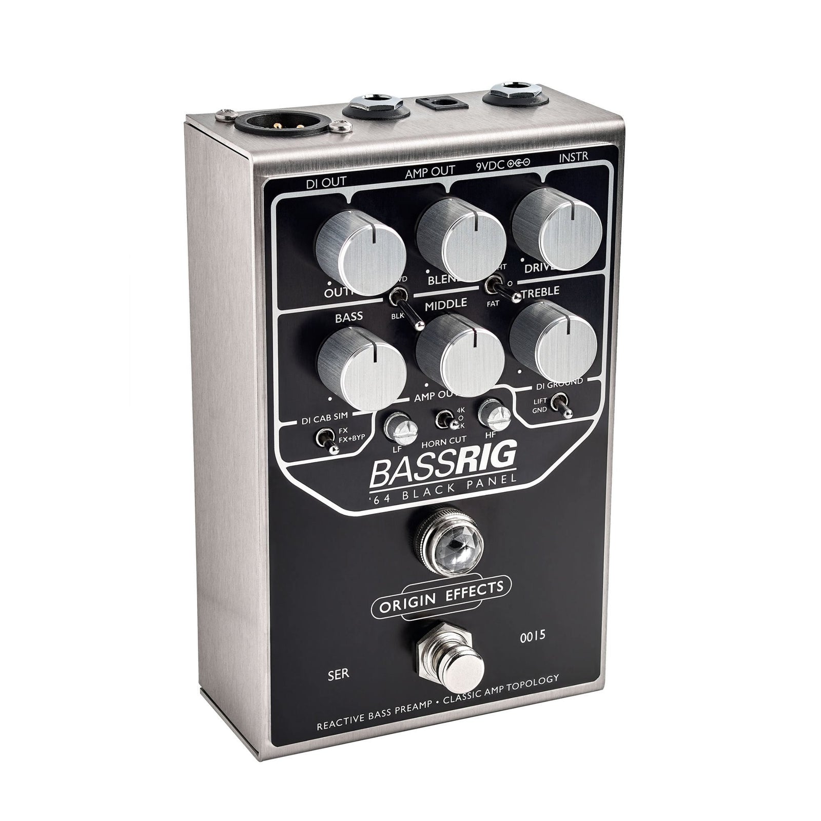 Origin Effects BassRIG '64 Black Panel