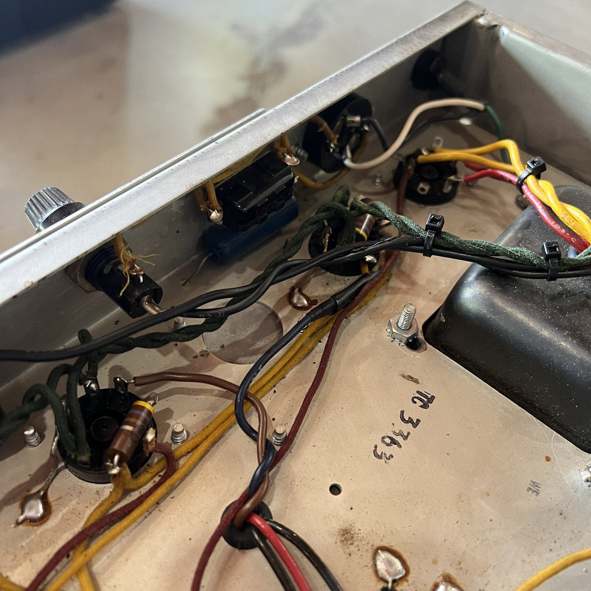 1963 Vintage Blackface Fender Pro-Amp, 40w 1x15