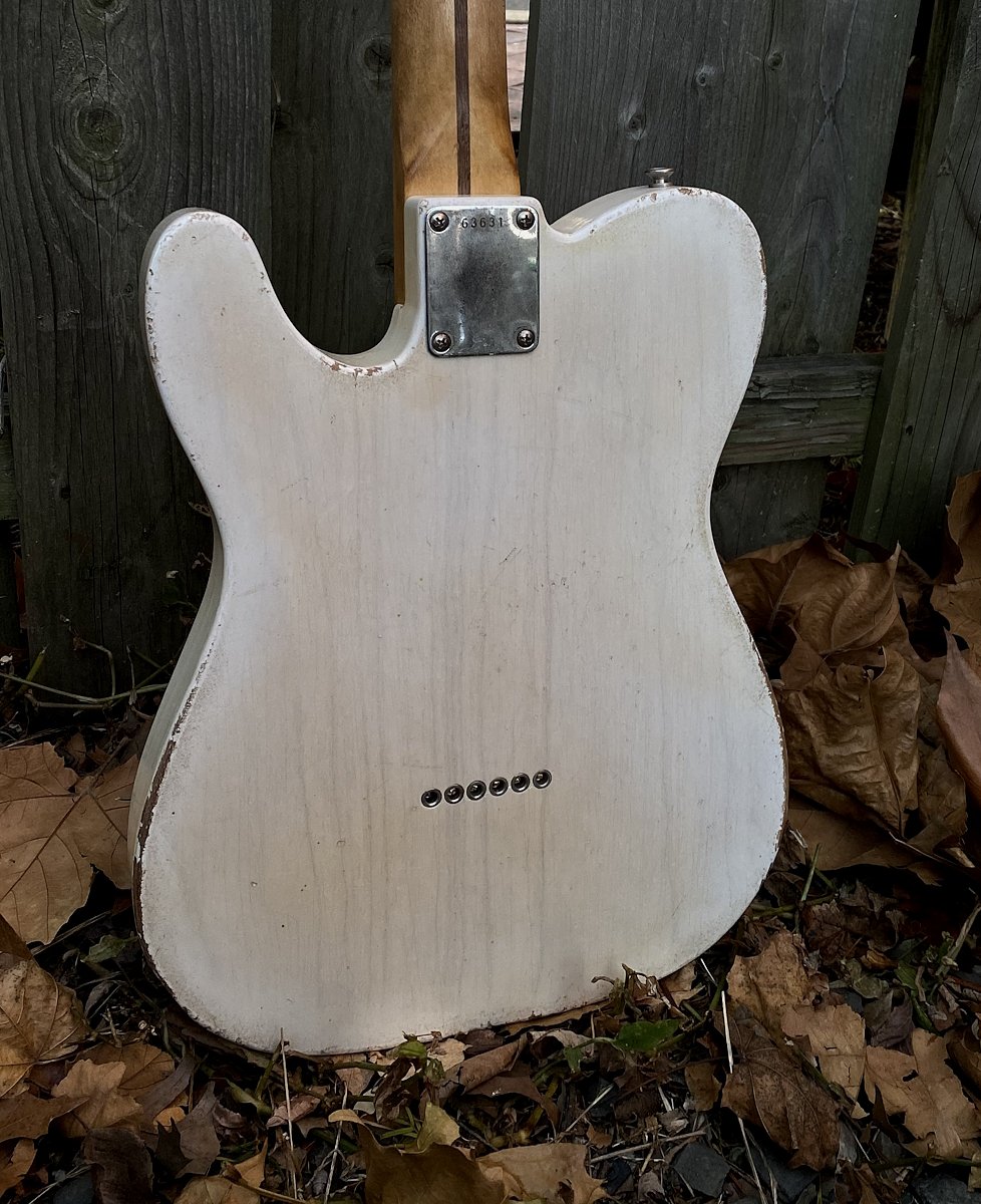 Revelator Guitars - RetroSonic T-Style - White Guard - #63631