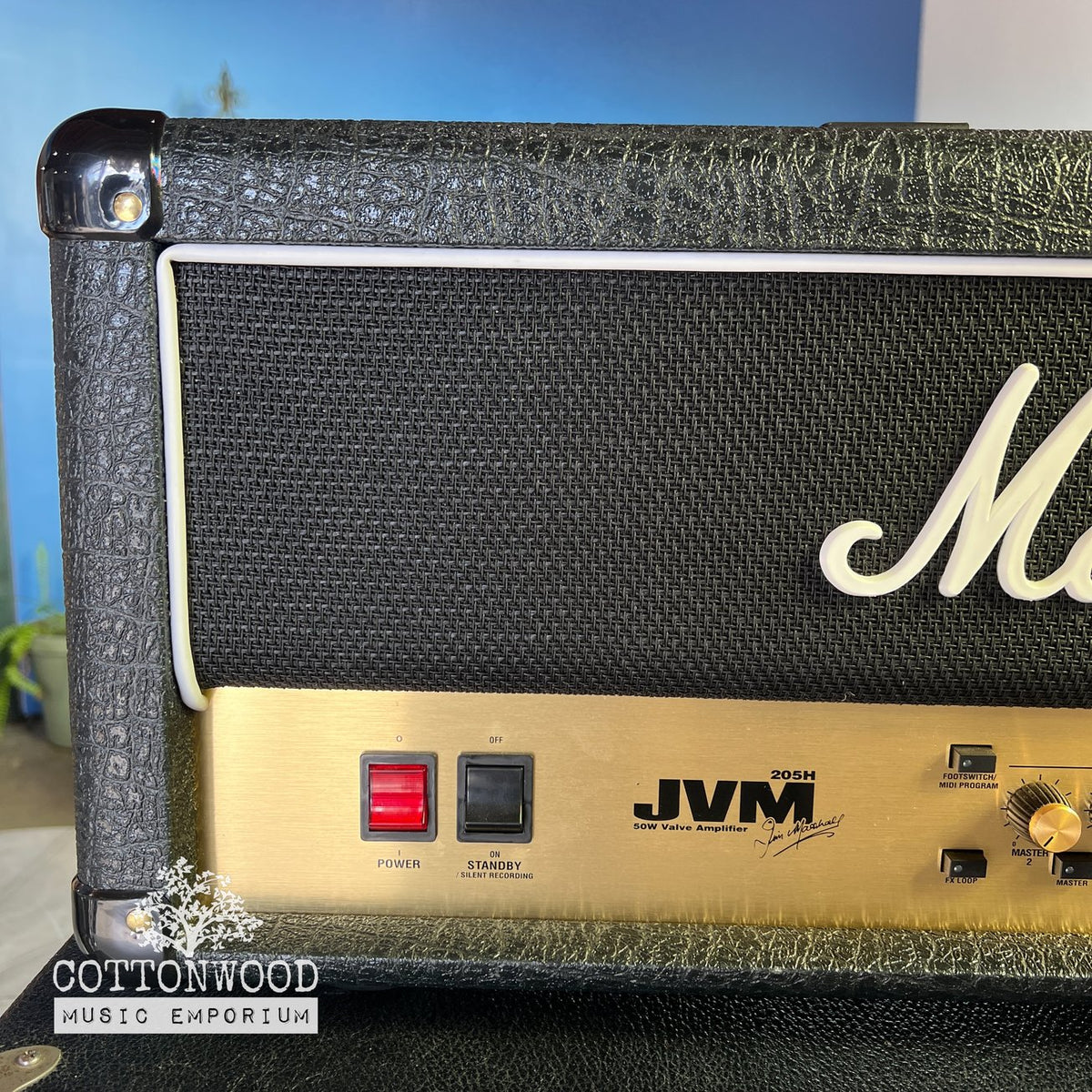 Marshall JVM205H 50-Watt 2-Channel Tube Head – Made in England (2019)