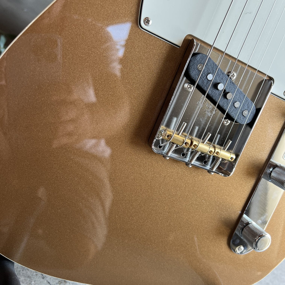 2022 Fender JV Modified '60s Custom Telecaster - Firemist Gold