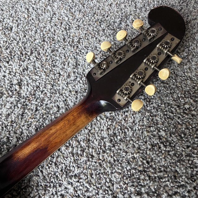 Vintage 1920’s Regal Acoustic Mandolin & Case Reverse Scroll