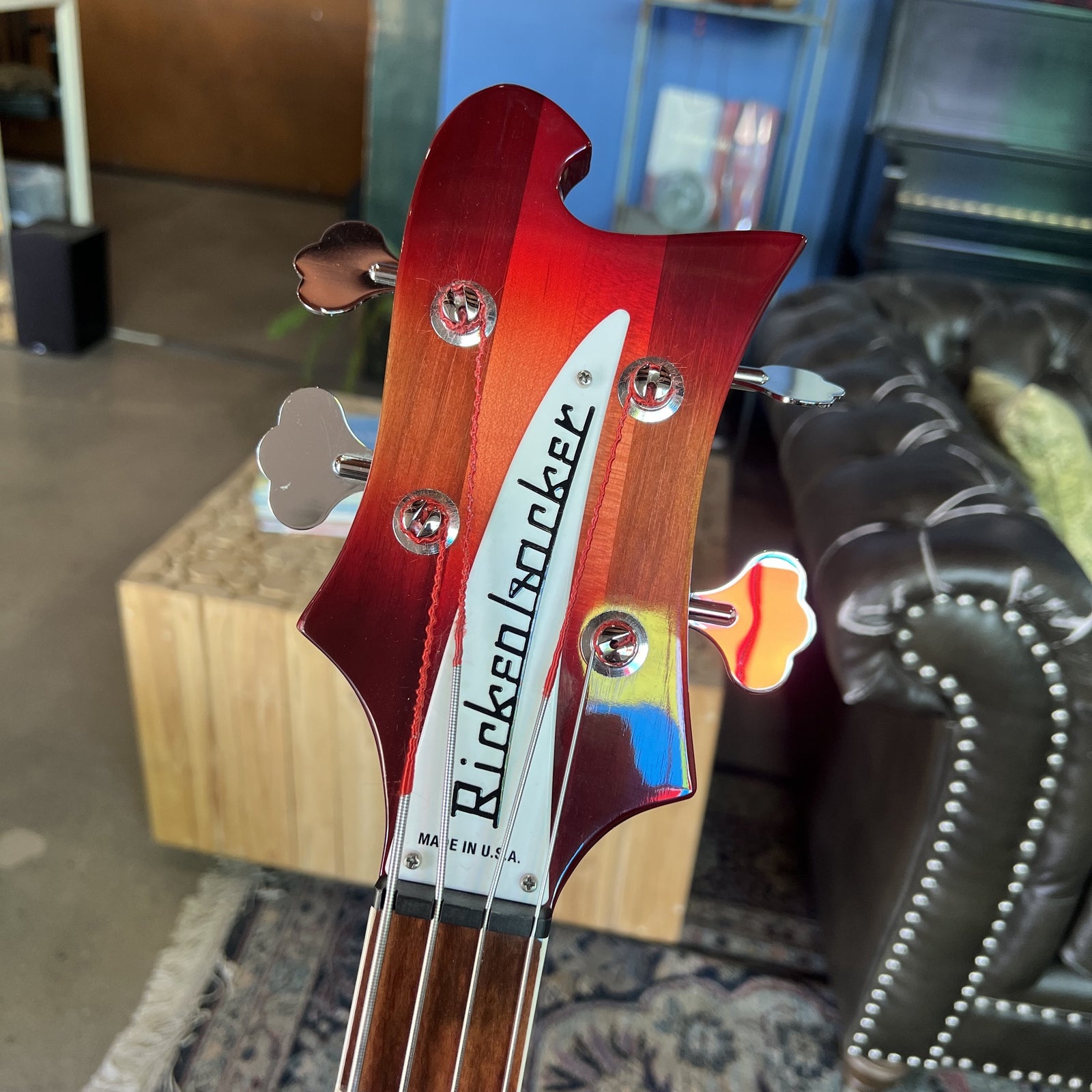 2013 Rickenbacker 4003 Bass Guitar in Fireglo – Excellent Condition with Original Case