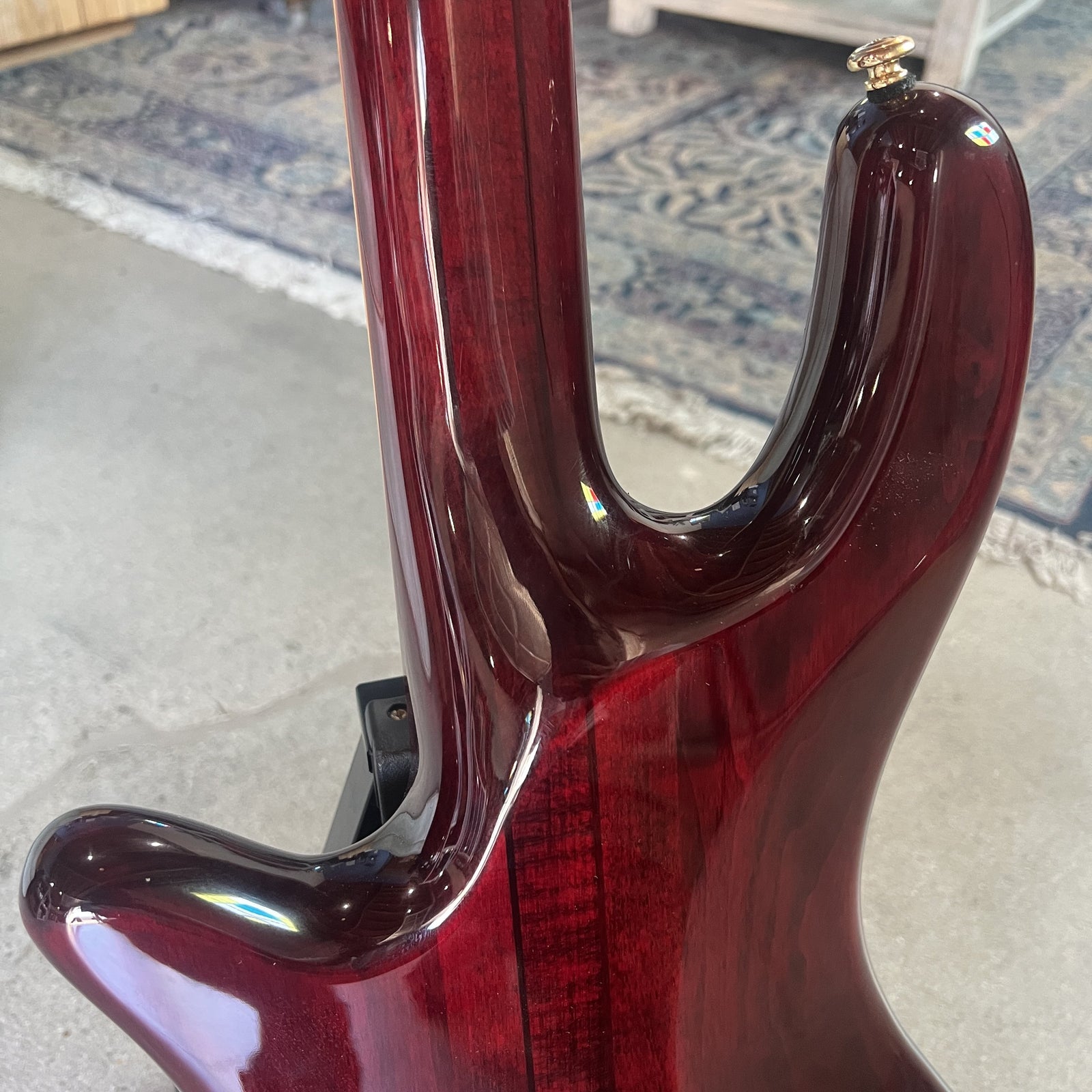 2007 Schecter Diamond Series Elite 4 Bass Guitar - Crimson Red (Crafted in South Korea)