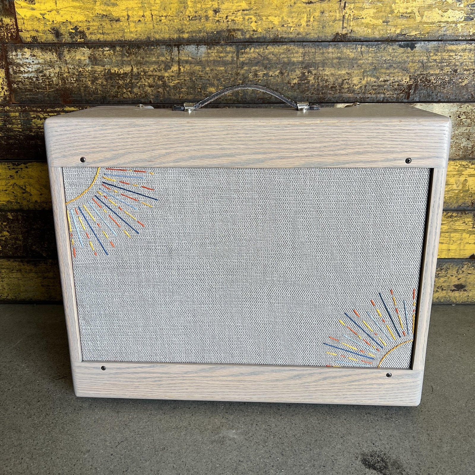 Westbound Amp & Embroidery Custom Red Oak Cabinet - 12" Celestion Greenback