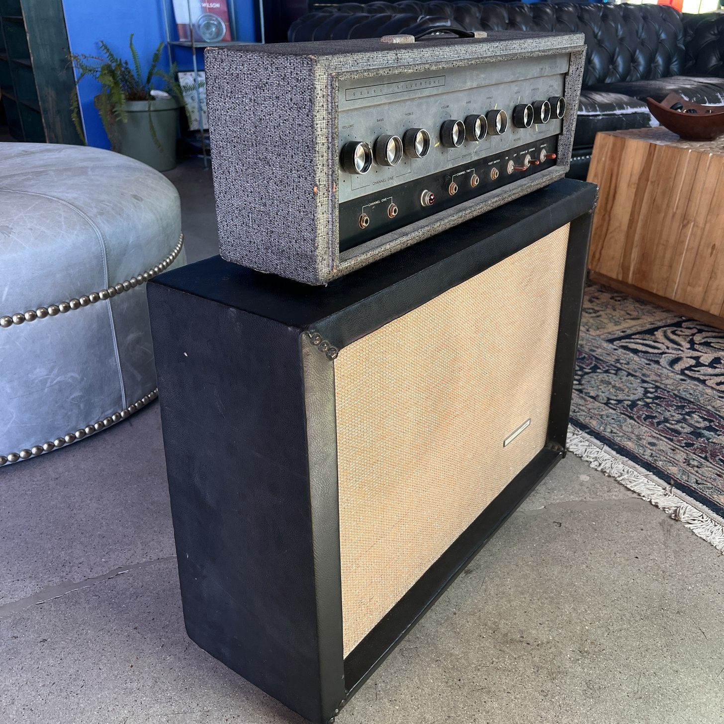 1965 Sears Silvertone Twin Twelve 1484