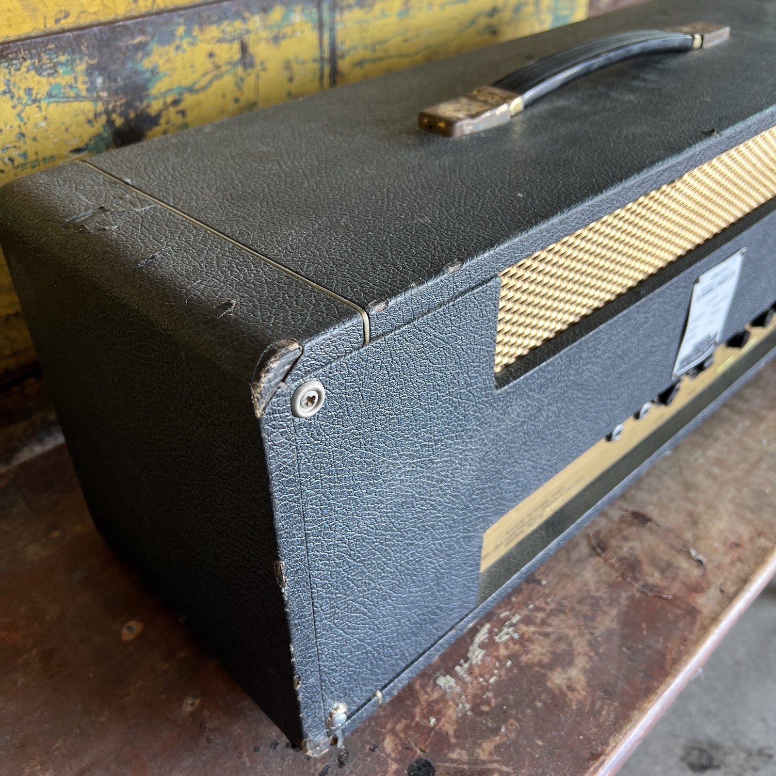 1967 Marshall JTM 50 "Black Flag" Plexi | Original Drake 784-128 & Vintage Tesla Blue Glass EL34s