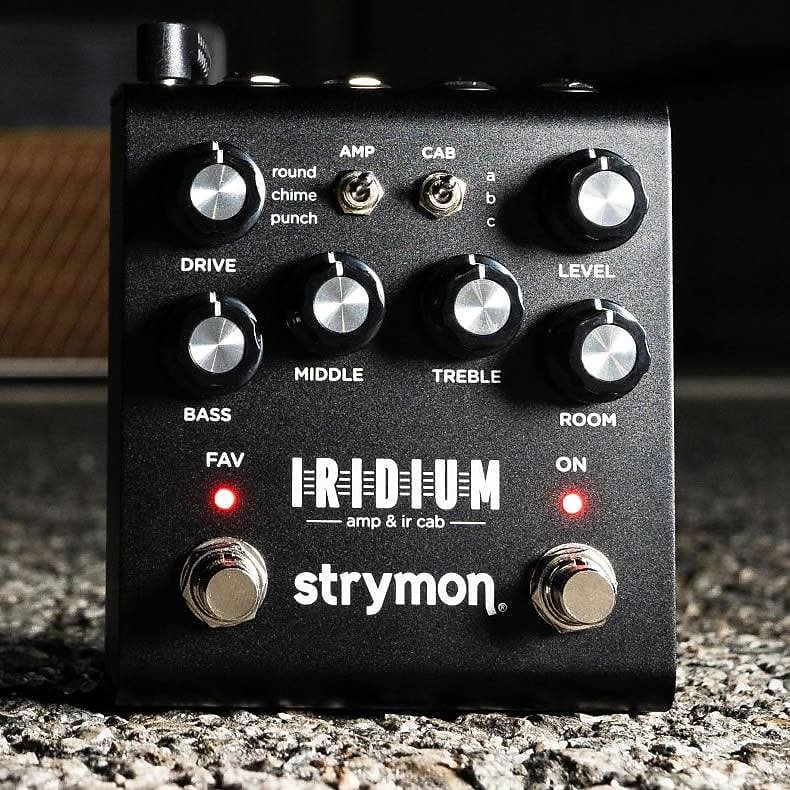 iridium premium flat pedal Strymon Iridium – Amp Modeler & IR Cabinet Pedal