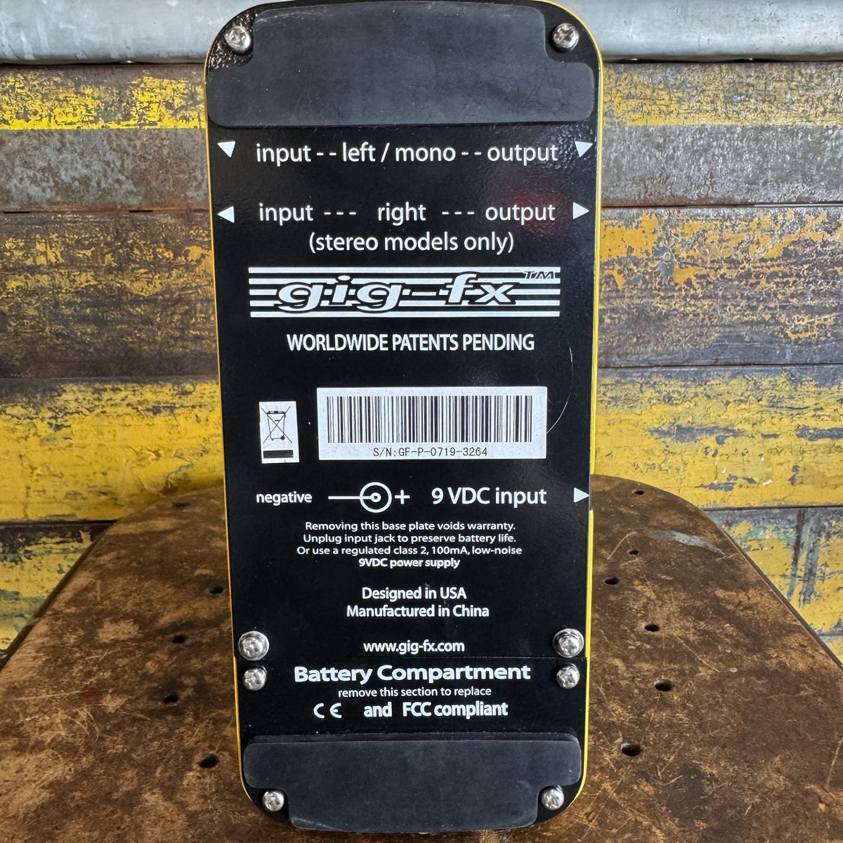 Gig FX VOD Variable Overdrive