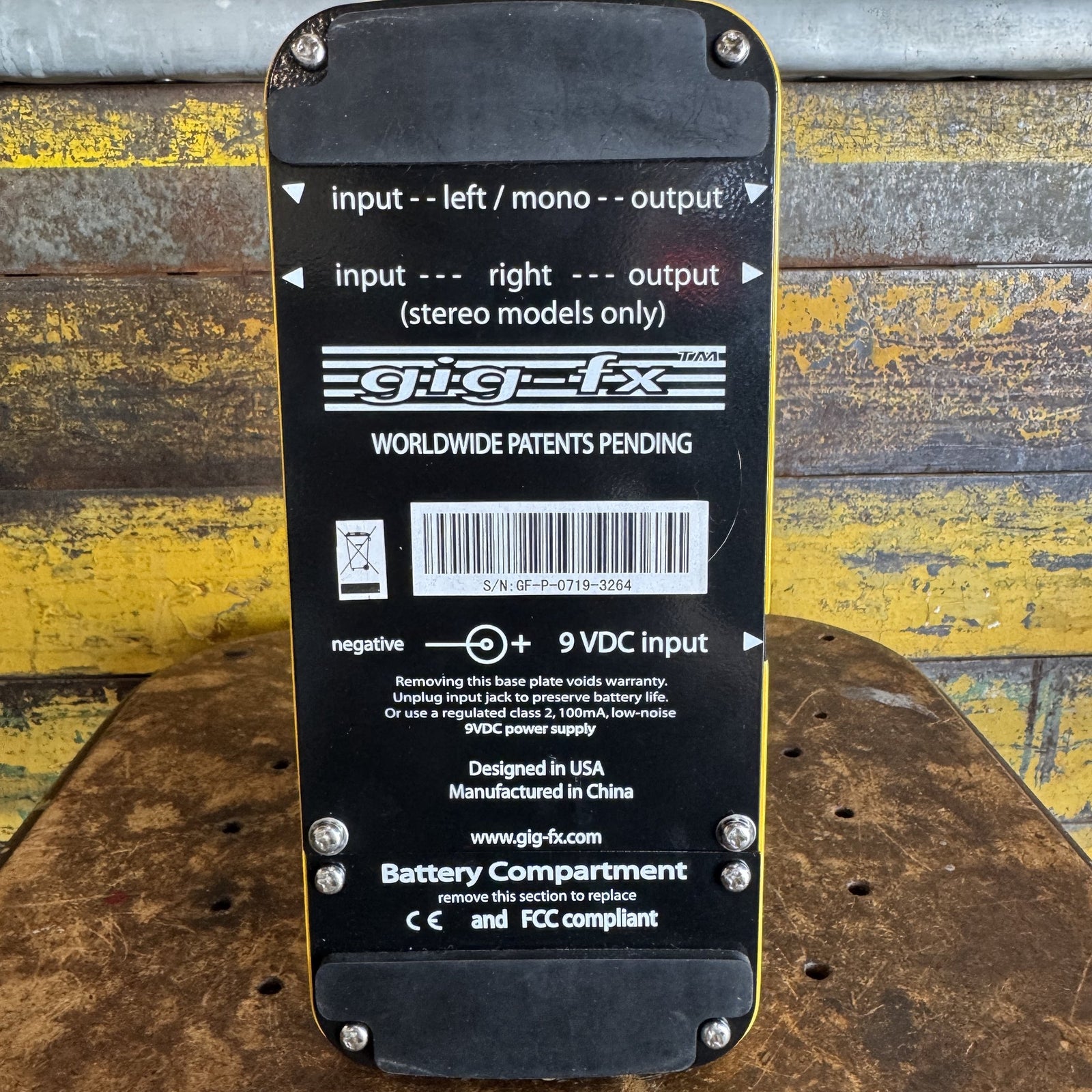 Gig FX VOD Variable Overdrive