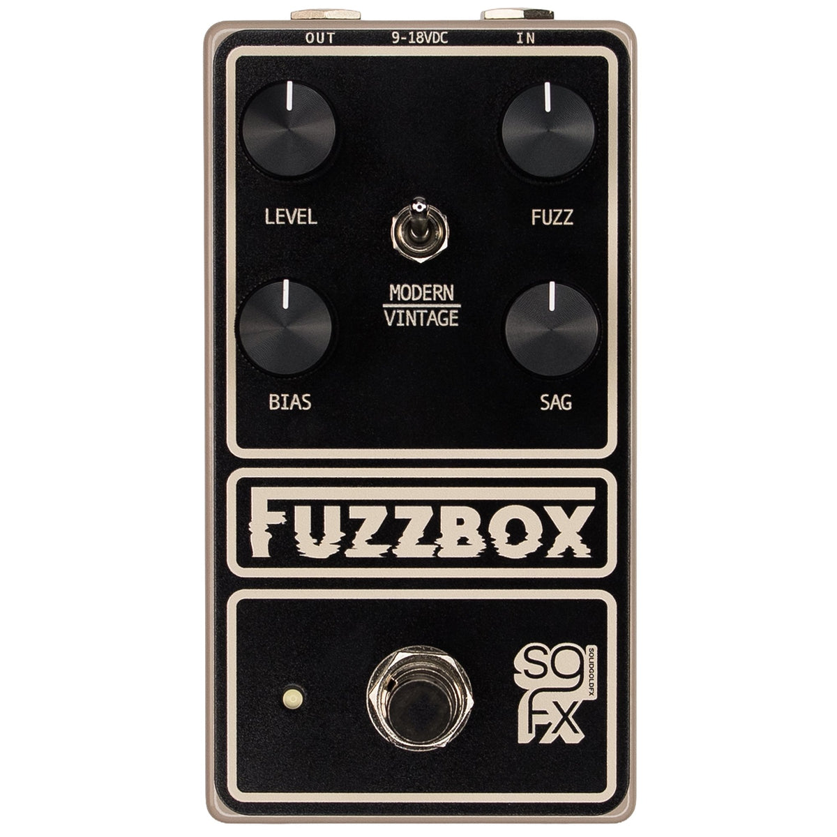 SolidGoldFX Fuzzbox Fuzz Pedal