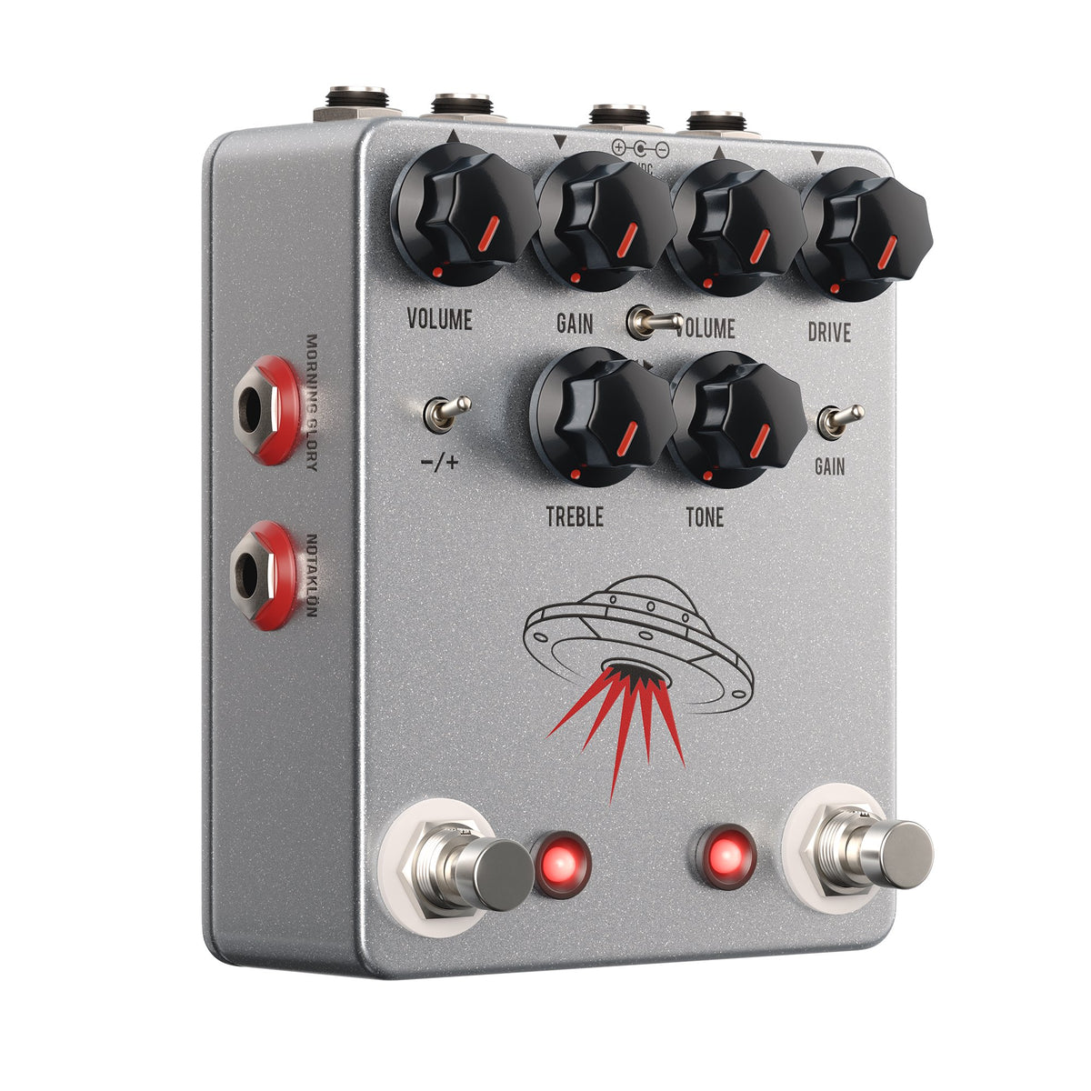 JHS The Wanderer Morning Glory and NOTAKLÖN Controls with Red Remote Jacks