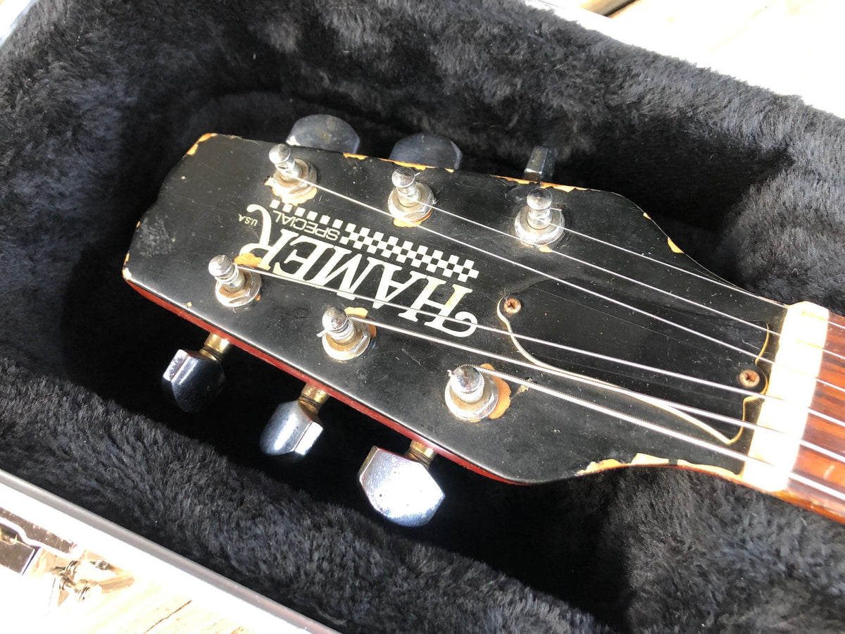 Vintage 1981 Hamer Special electric guitar sunburst