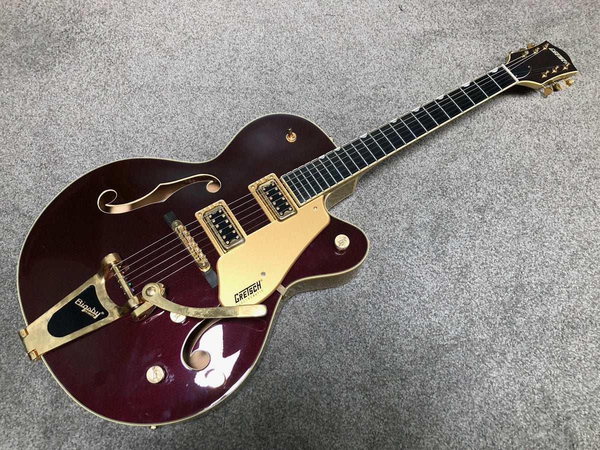 Gretsch 5420t electromatic guitar gold burgundy 135th anniversary