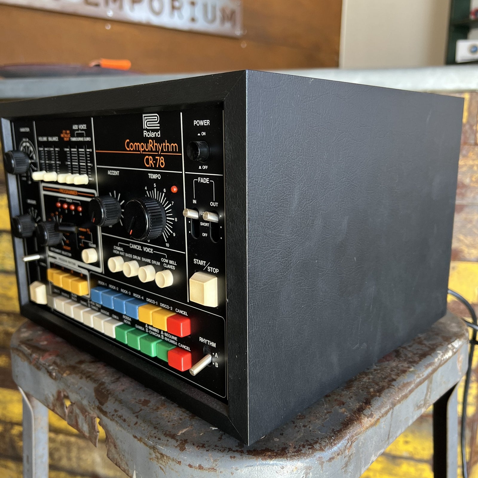 Roland CompuRhythm CR-78 w/ WS-1 Writing Switch