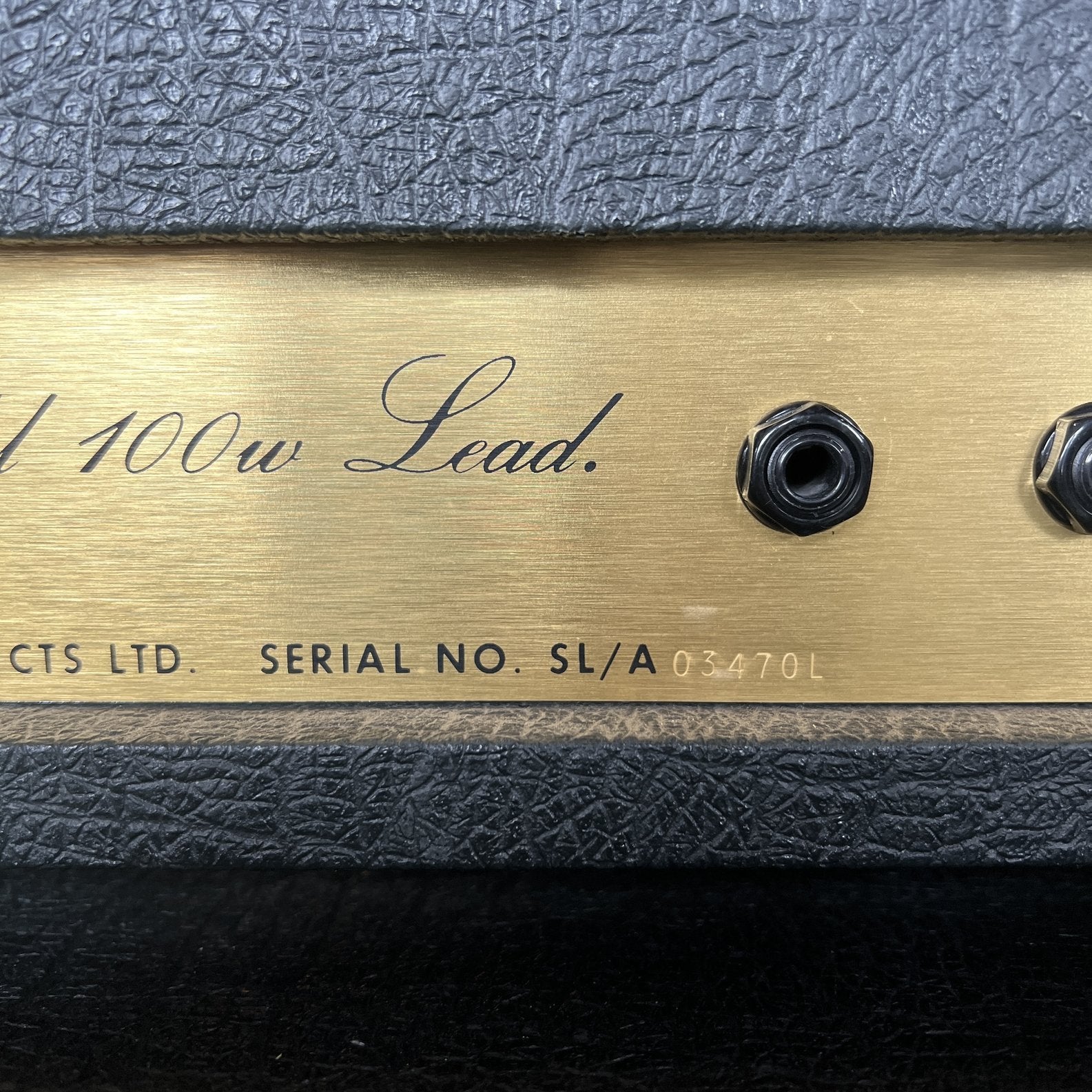 1979 Marshall JMP 2203 Master Model 100w Lead