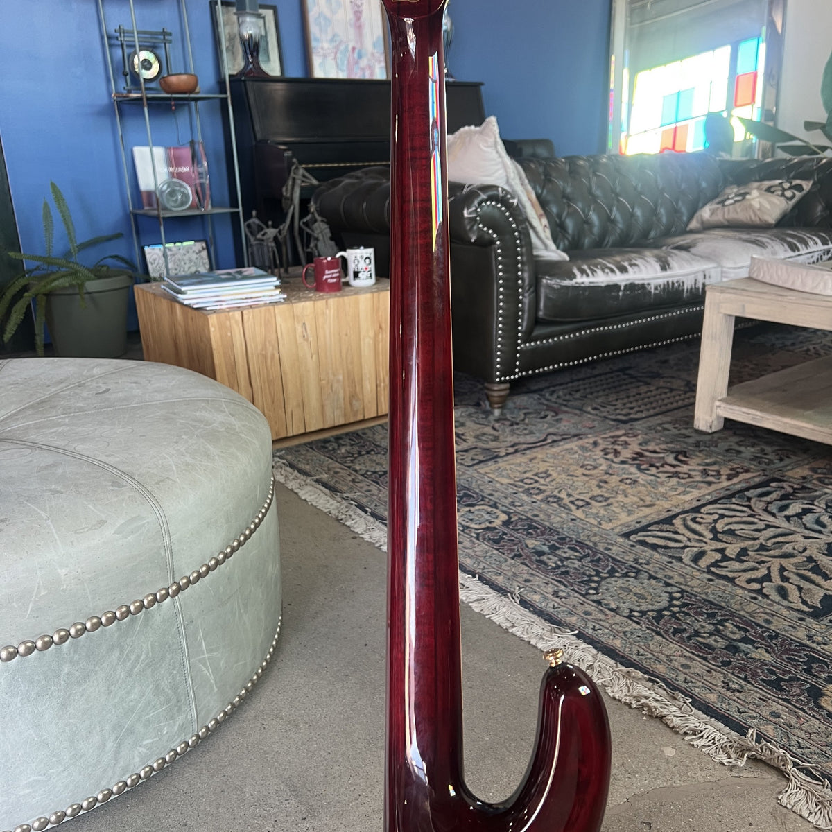 2007 Schecter Diamond Series Elite 4 Bass Guitar - Crimson Red (Crafted in South Korea)