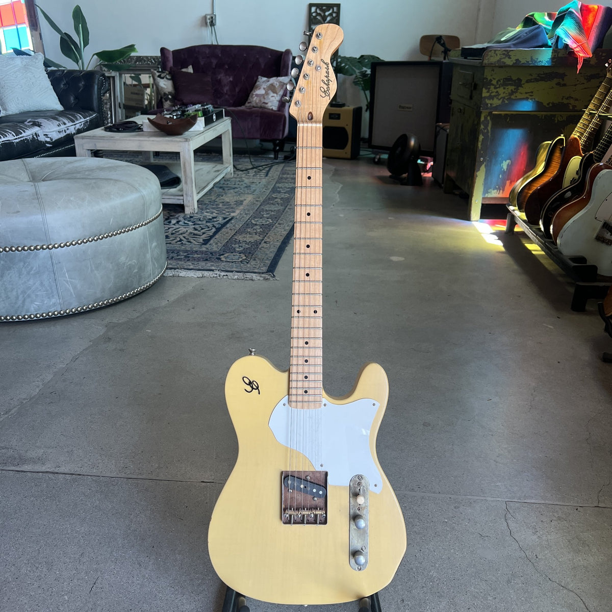 2019 Echopark Echocaster Esquire - Butterscotch
