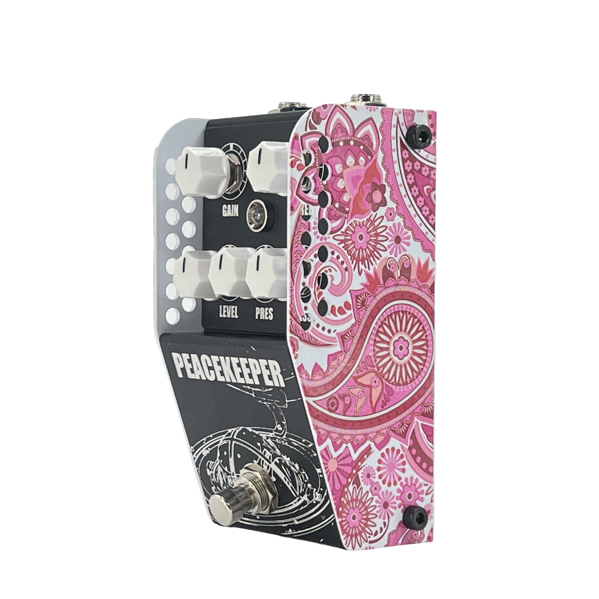 ThorpyFX Peacekeeper MKII | Active Low-Gain Overdrive Pedal | Limited Edition Pink Paisley