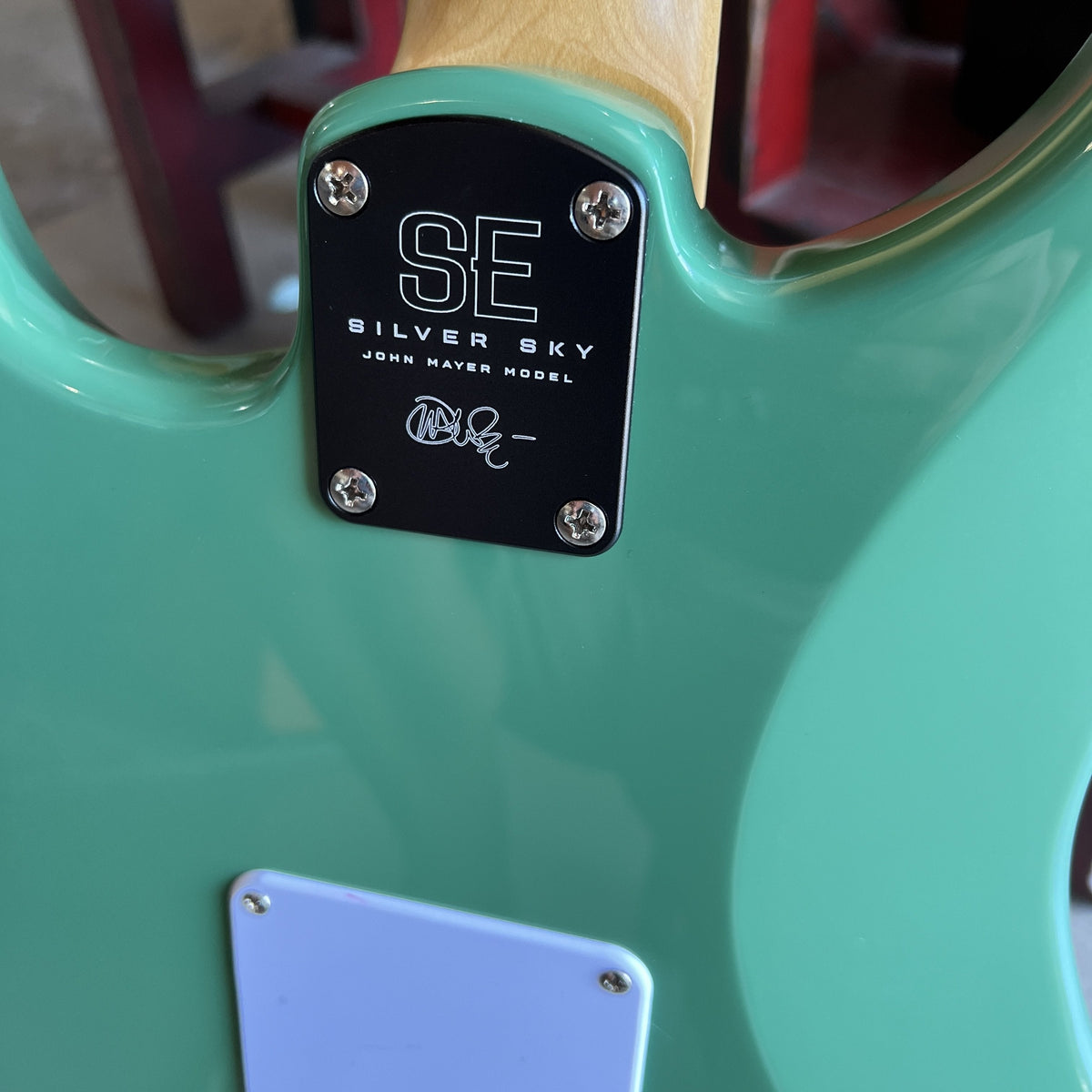 2021 PRS SE Silver Sky - Ever Green
