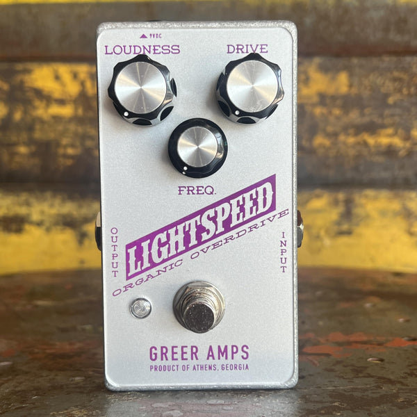 GREER AMPS LIGHTSPEED OVERDRIVE 保証有り新品同様 Greer Amps Lightspeed Overdrive - Electropink Night colorway