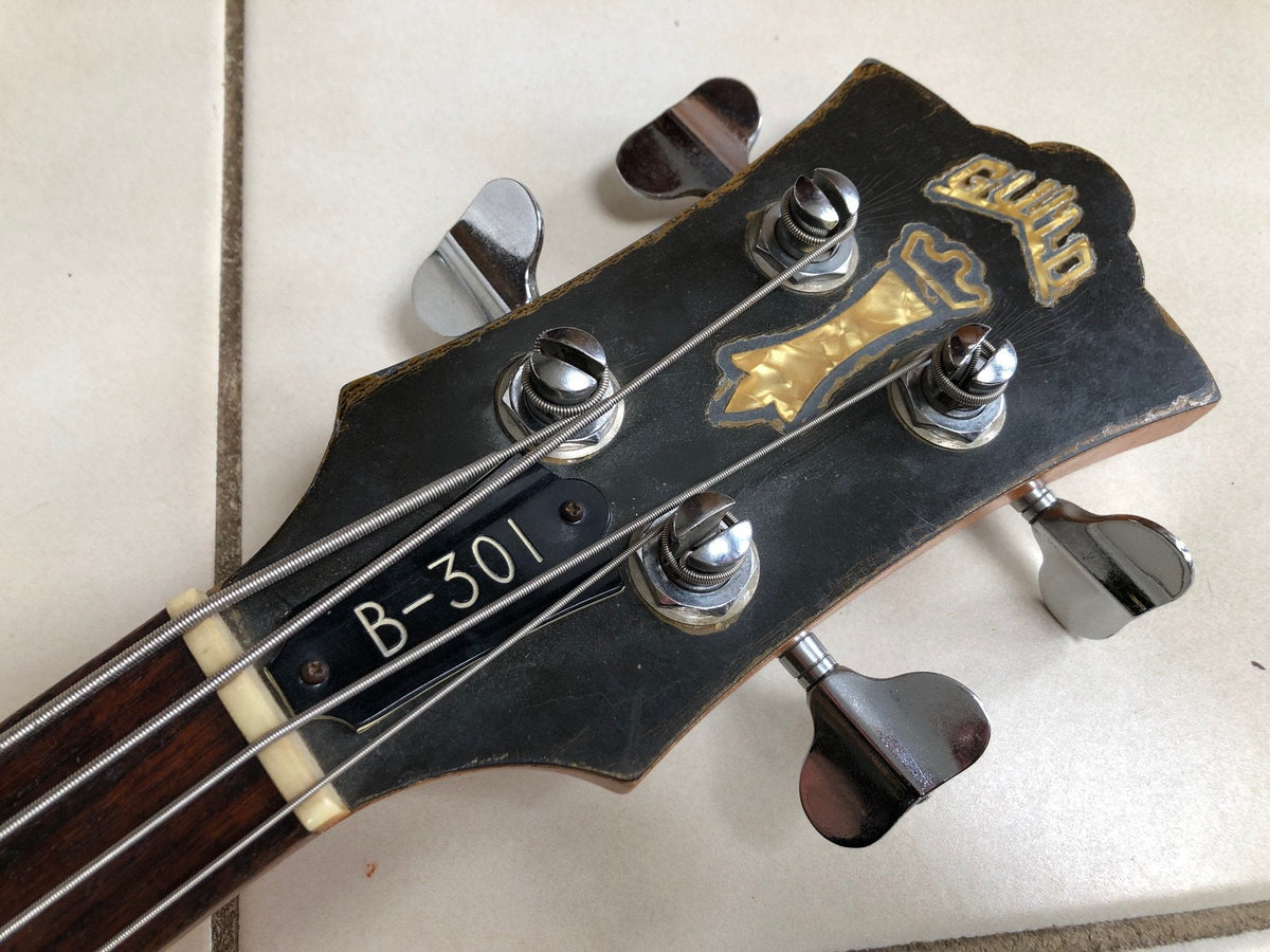 Vintage 1977 Guild B-301 Electric Bass Guitar