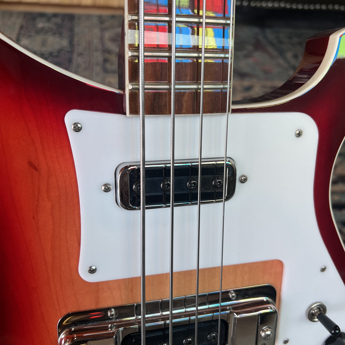 2013 Rickenbacker 4003 Bass Guitar in Fireglo – Excellent Condition with Original Case