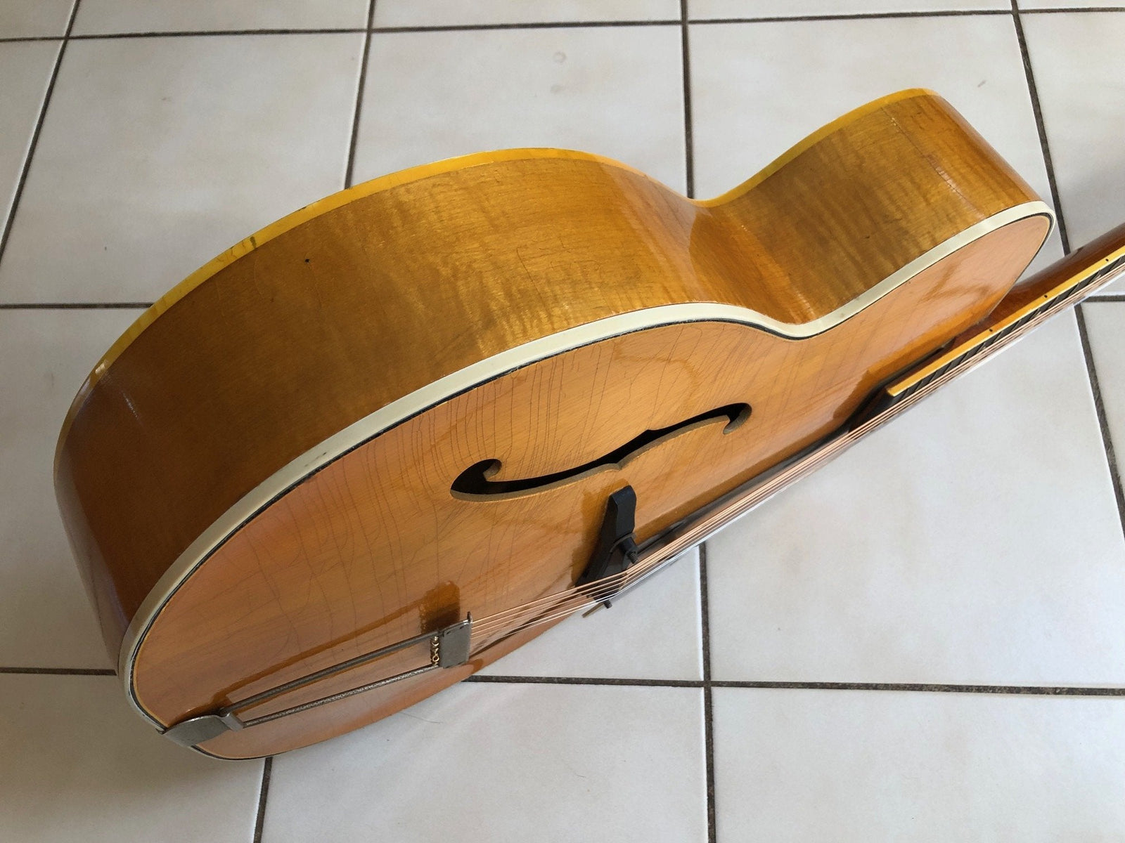 Vintage Vega C-66 advanced model archtop guitar 1930’s 1940’s