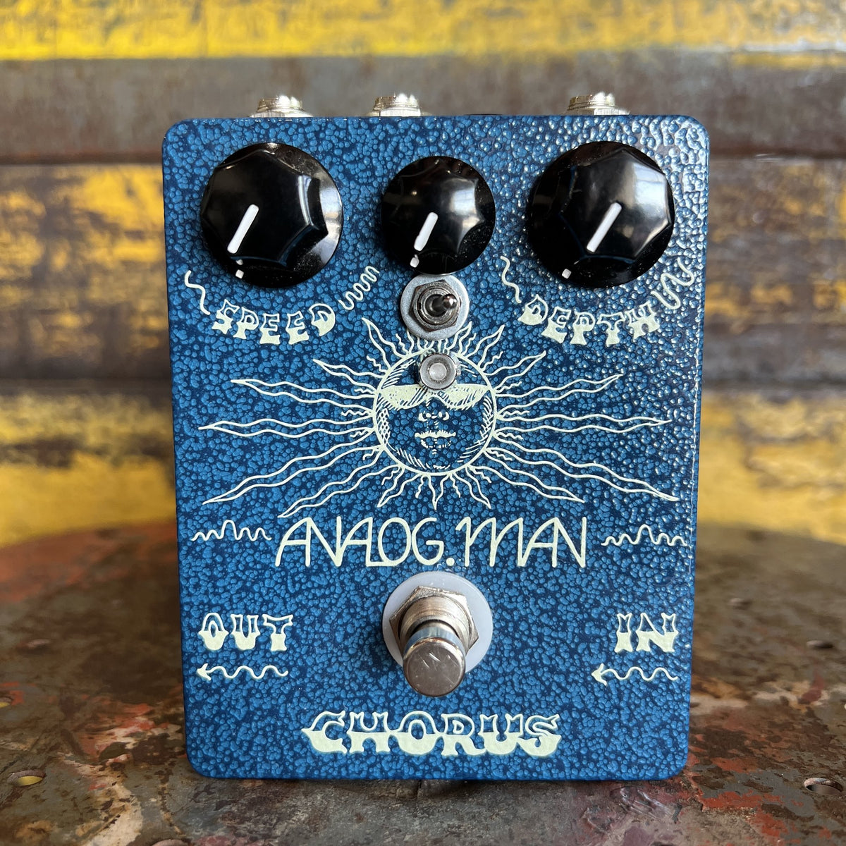 Analogman Stereo Chorus Pedal with Custom Mix Knob &amp; Depth Toggle