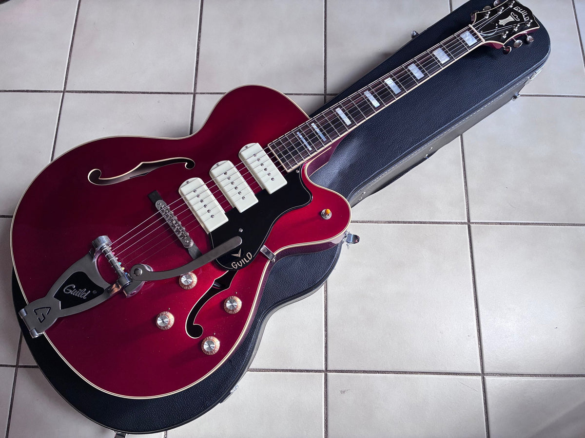 2020 Guild X-350 Stratford Electric Guitar & Case NM