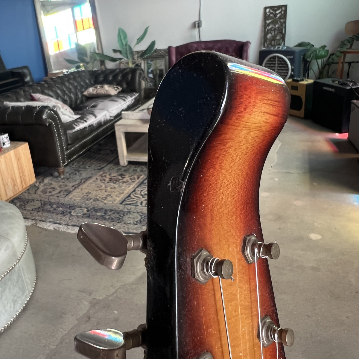 Vintage Baldwin 706 Hollowbody Electric Guitar (1967-1970) – Sunburst, Made in Italy