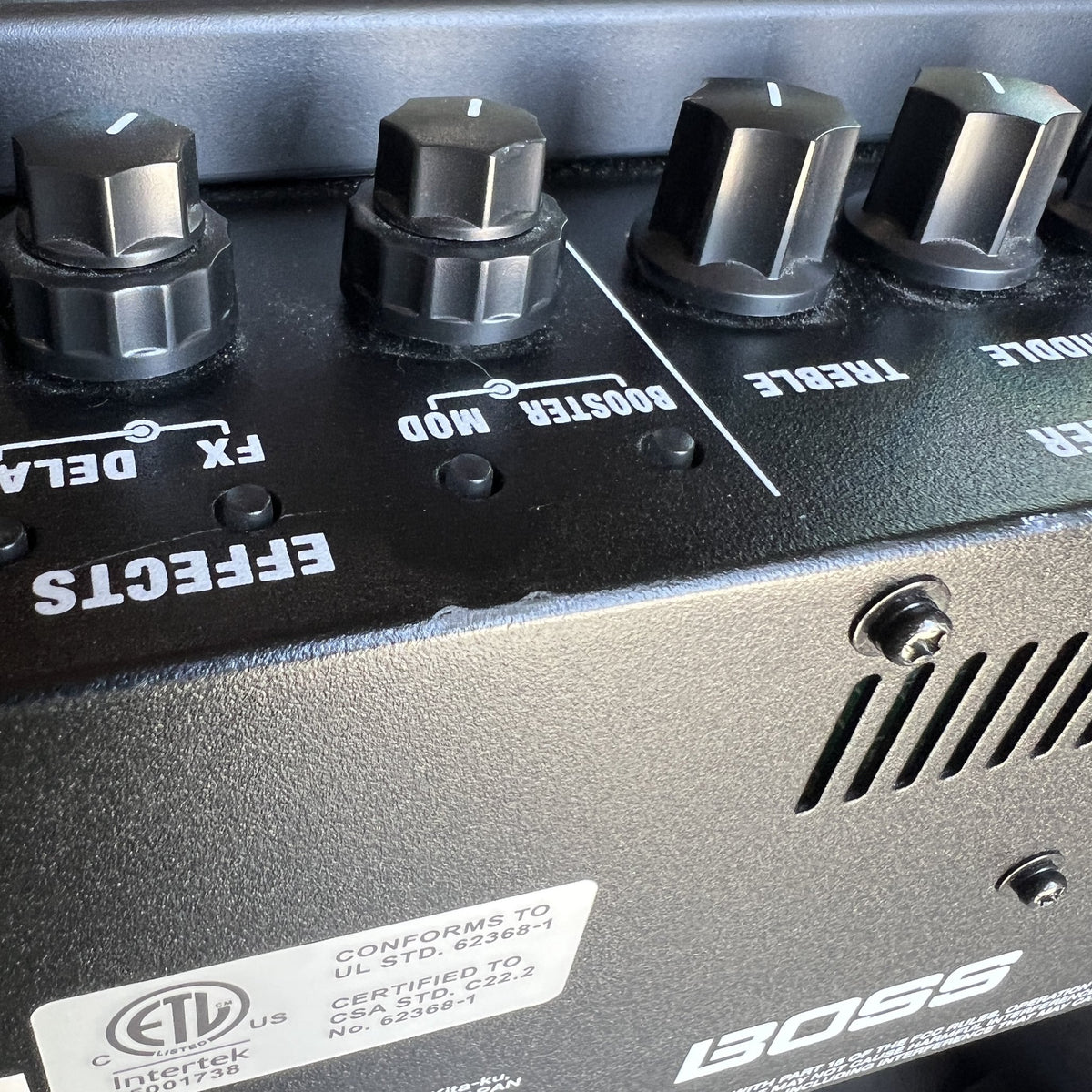 Boss Katana-100 MkII 100W 1x12" Combo Amp - Excellent w/ GA-FC Footswitch & Cover