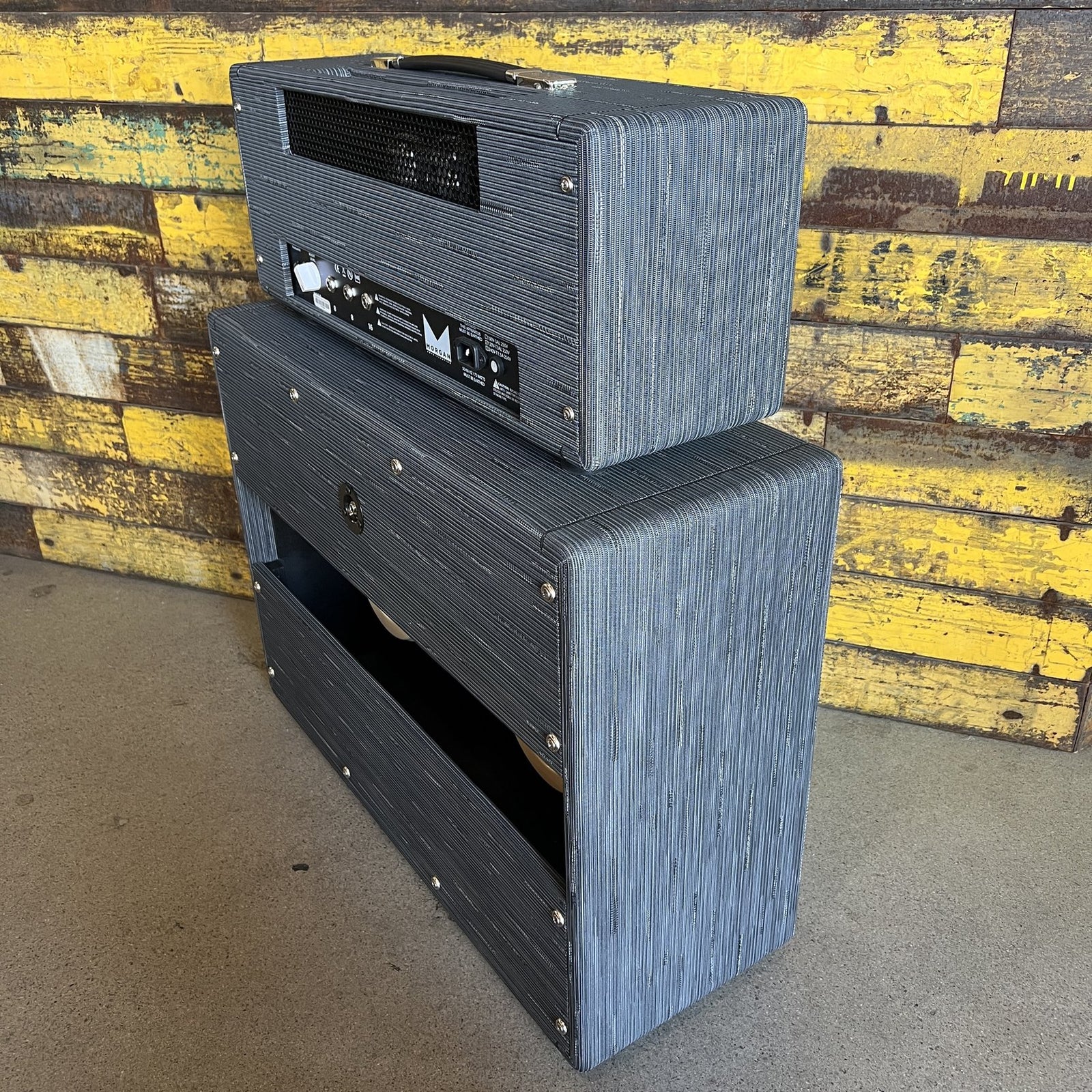 Morgan Amps MVP66 Head & Matching 2x12 Cabinet – Twilight Finish (Excellent Condition)