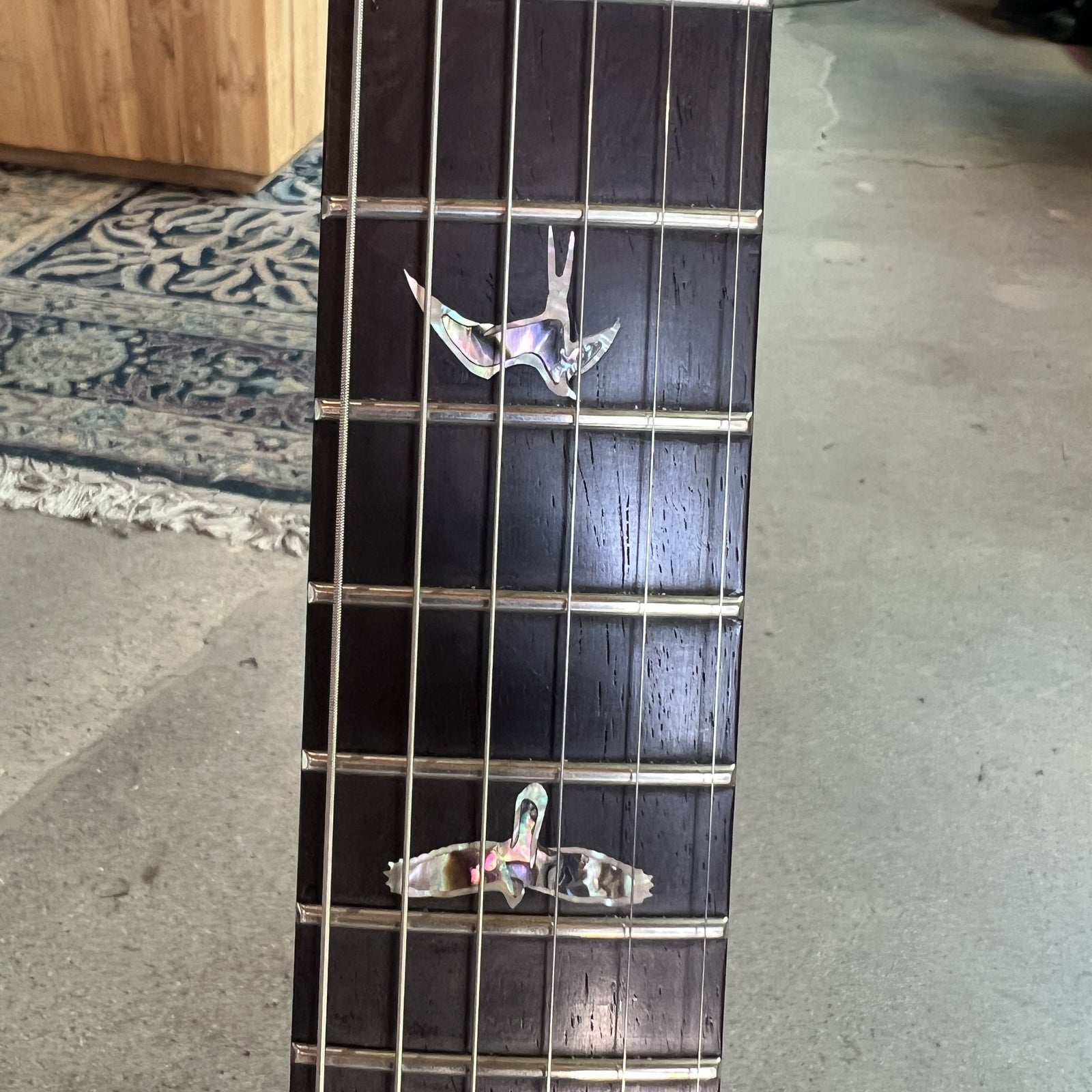 PRS Special Wood Library Brazilian Neck 10 Top - 2019 - Blood Orange