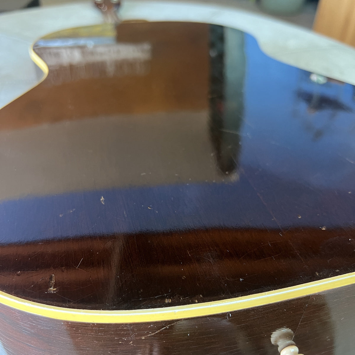 Vintage 1968 Gibson B-25 Acoustic Guitar – Sunburst (Original Case)