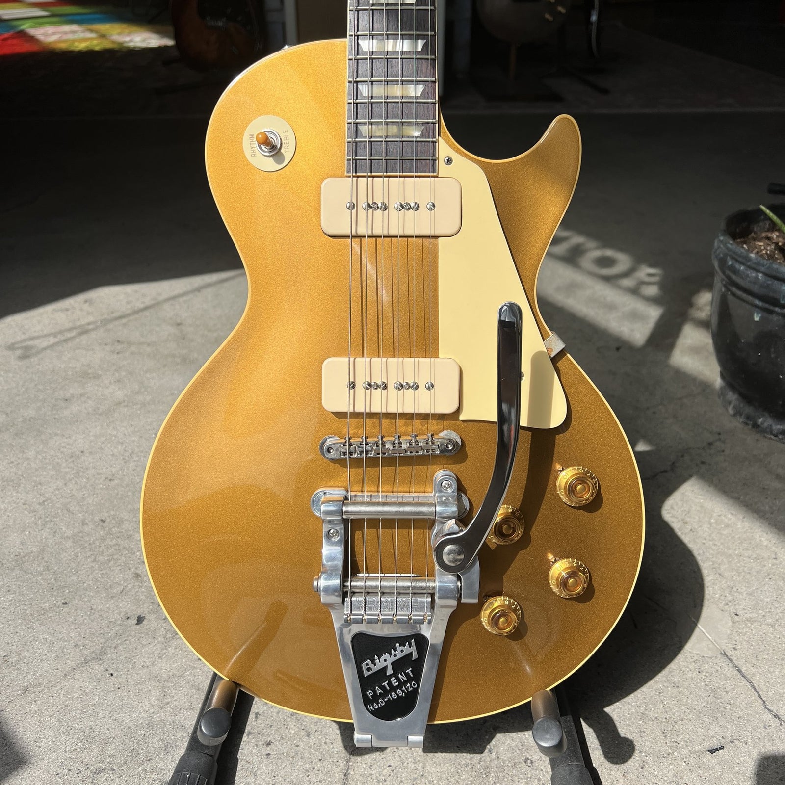 1956 Gibson Custom Shop Les Paul Double Gold Reissue VOS