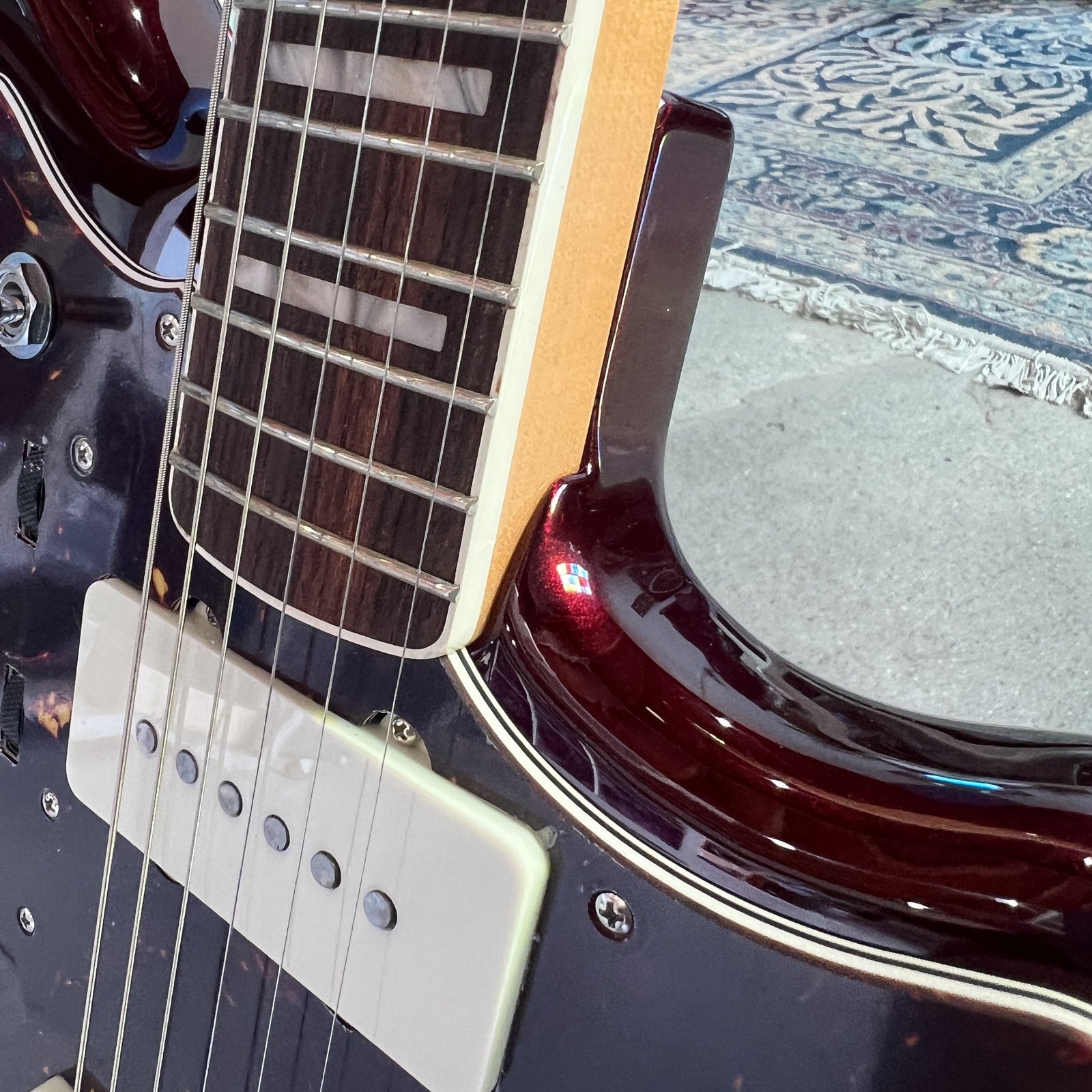 Fender Troy Van Leeuwen Signature Jazzmaster – Oxblood