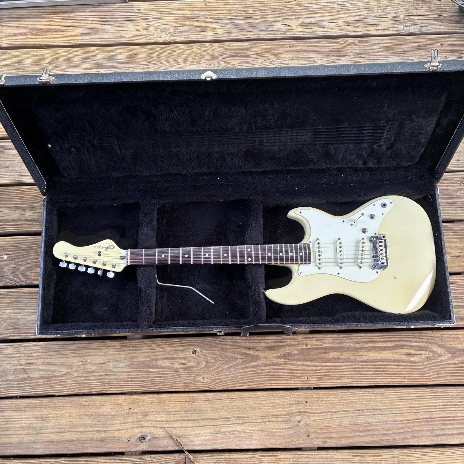 Vintage 1989 G&L SC-3 Leo Fender Signature Guitar & Case