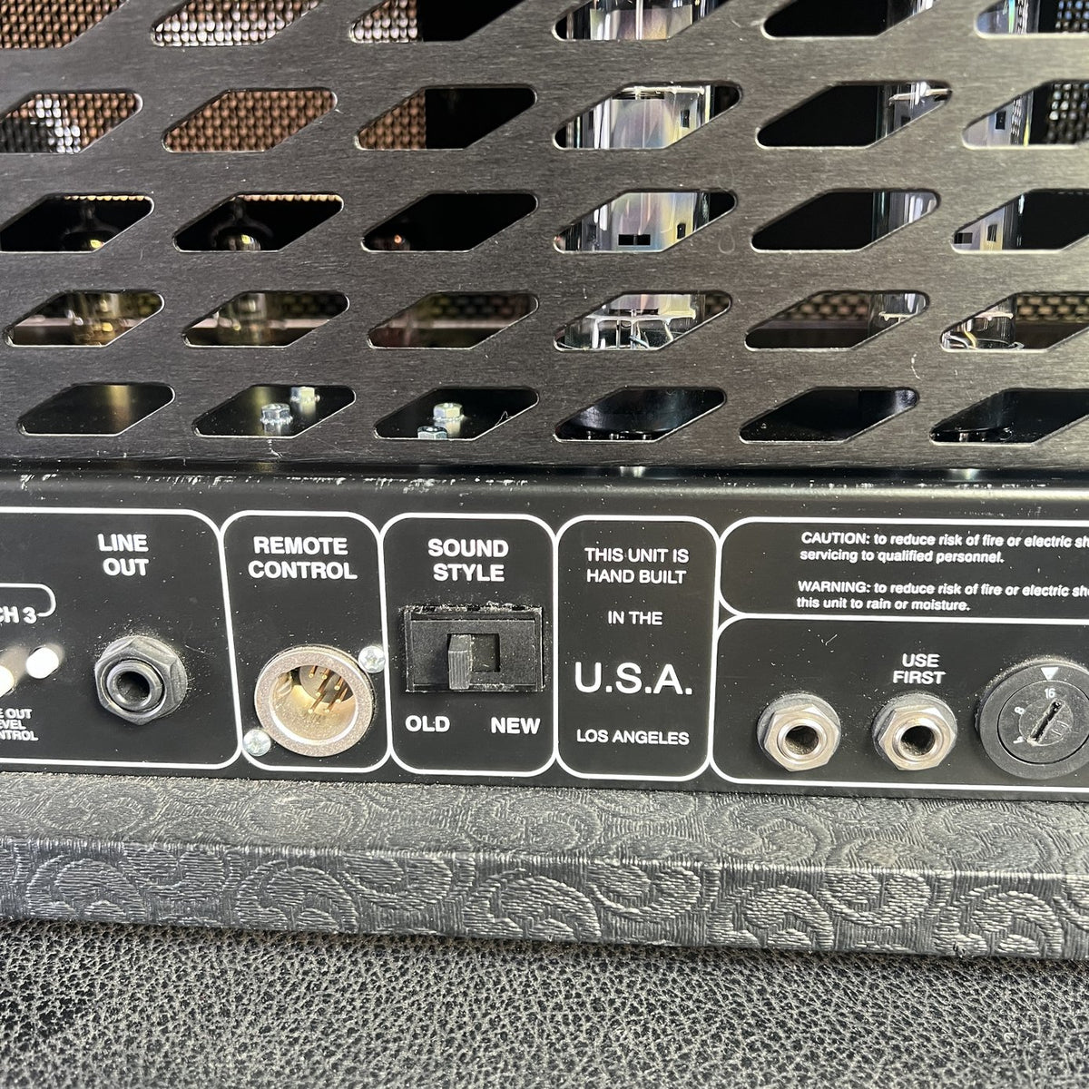 2005 Bogner Ecstasy 101B Head, Footswitch & Cover