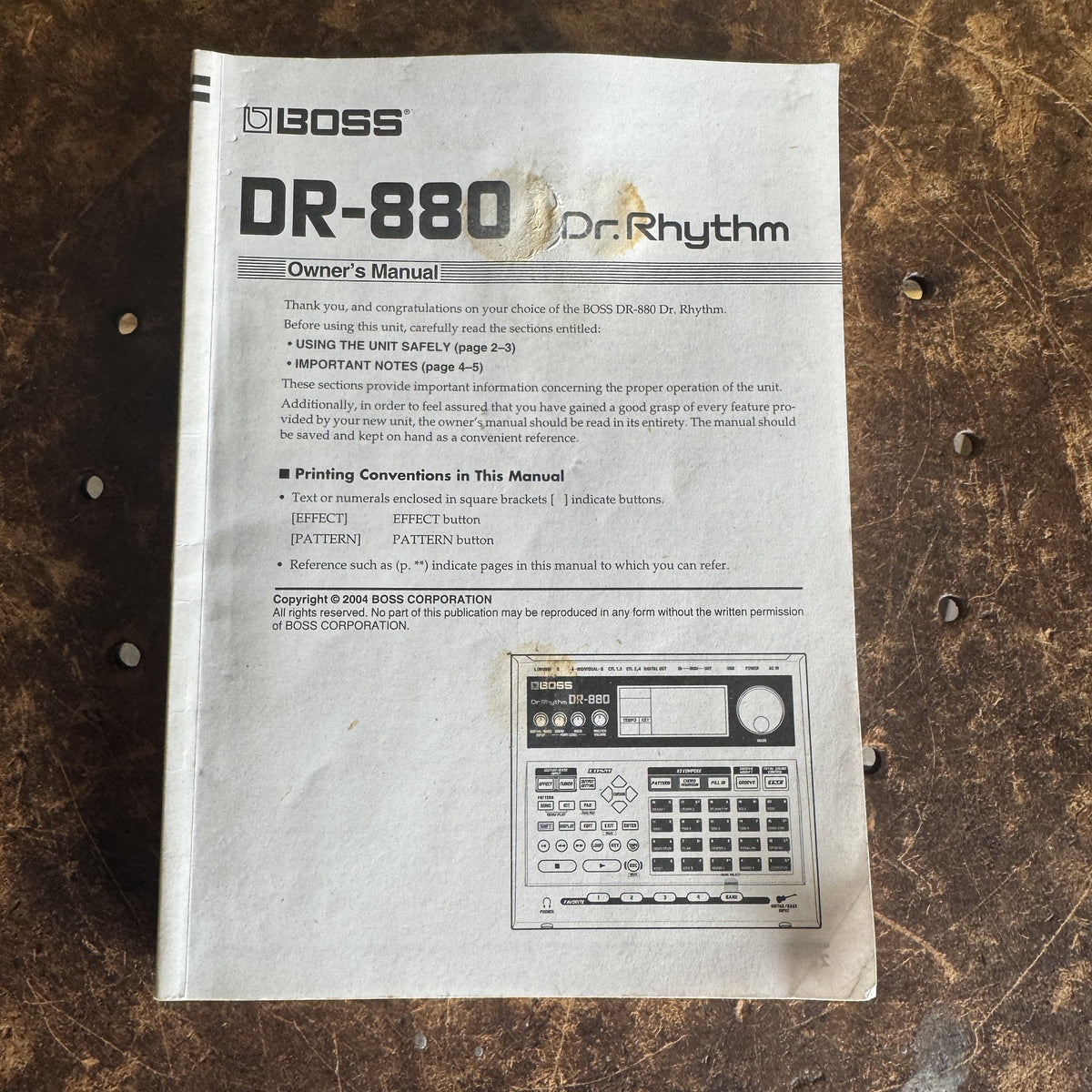 BOSS DR-880 Dr. Rhythm