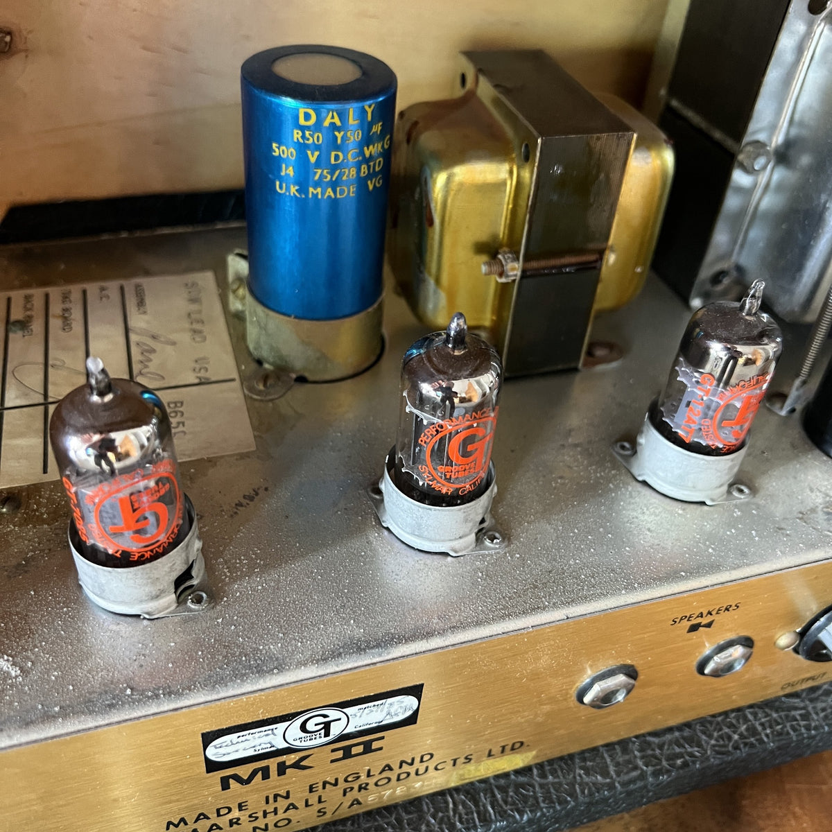 Vintage 1976 Marshall JMP 1987 MK II 50-Watt Lead Guitar Amplifier Head | Cottonwood Music Emporium