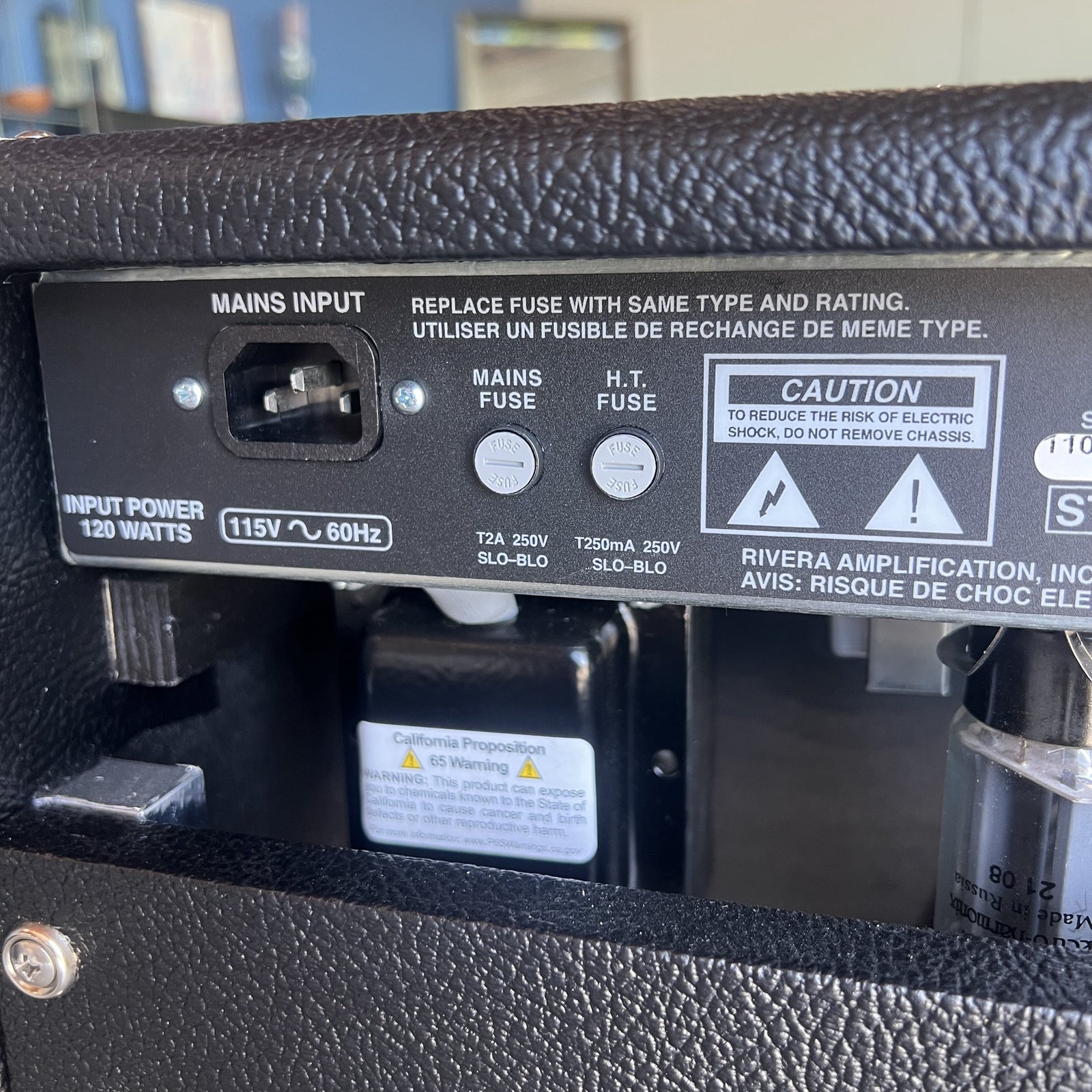 Rivera Amplification Stage IV Modified Tube Guitar Amplifier – Black (Excellent Condition)