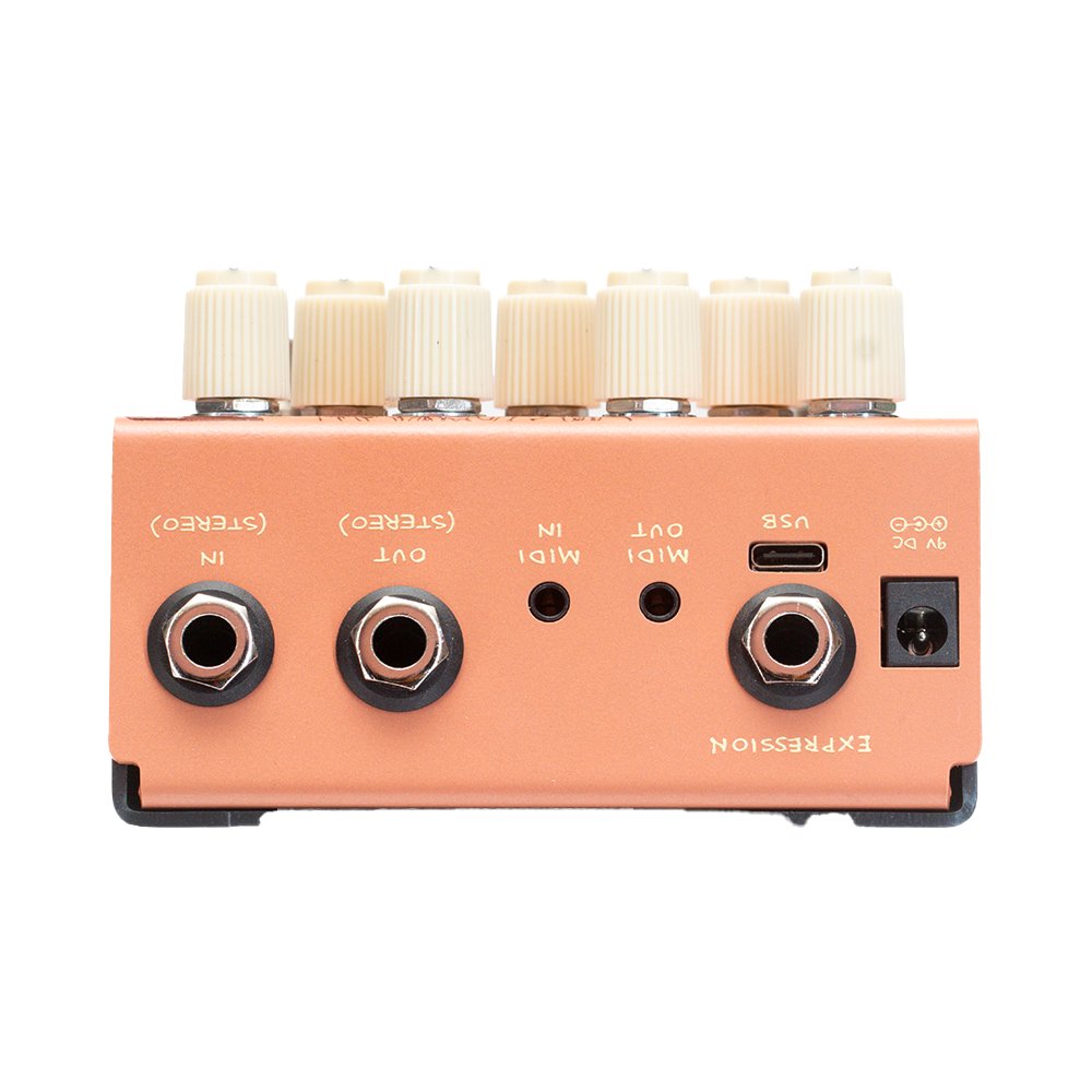 Old Blood Noise Endeavors Black Fountain Stereo - Terracotta