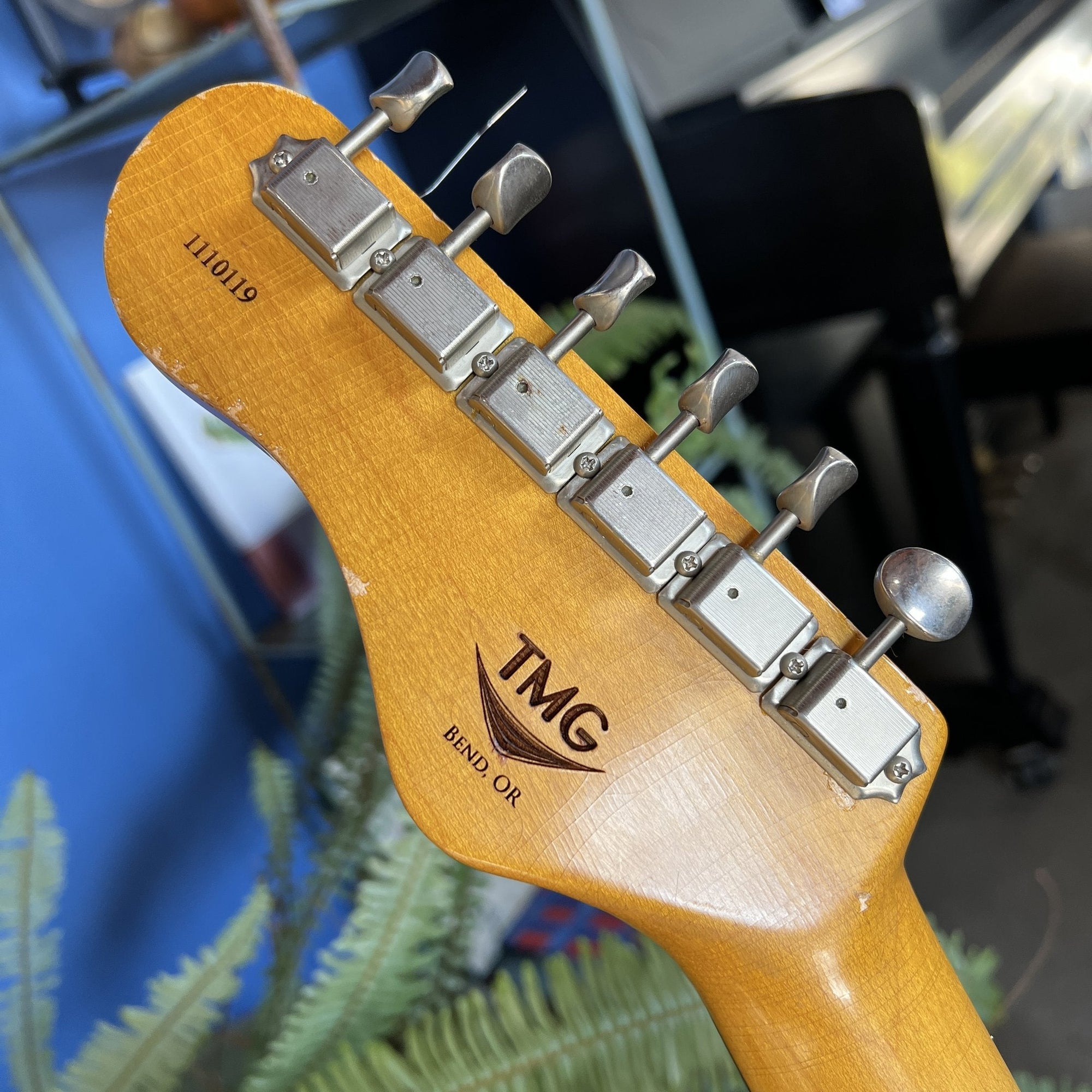 TMG Guitar Co. Ronnie Scott - Pelham Blue - 2019