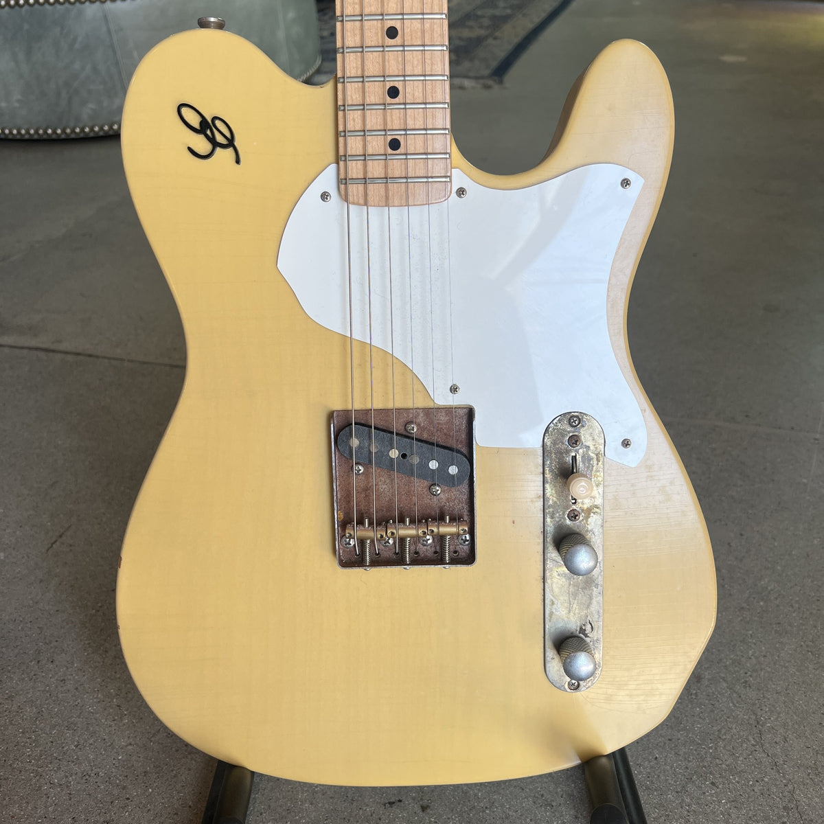 2019 Echopark Echocaster Esquire - Butterscotch