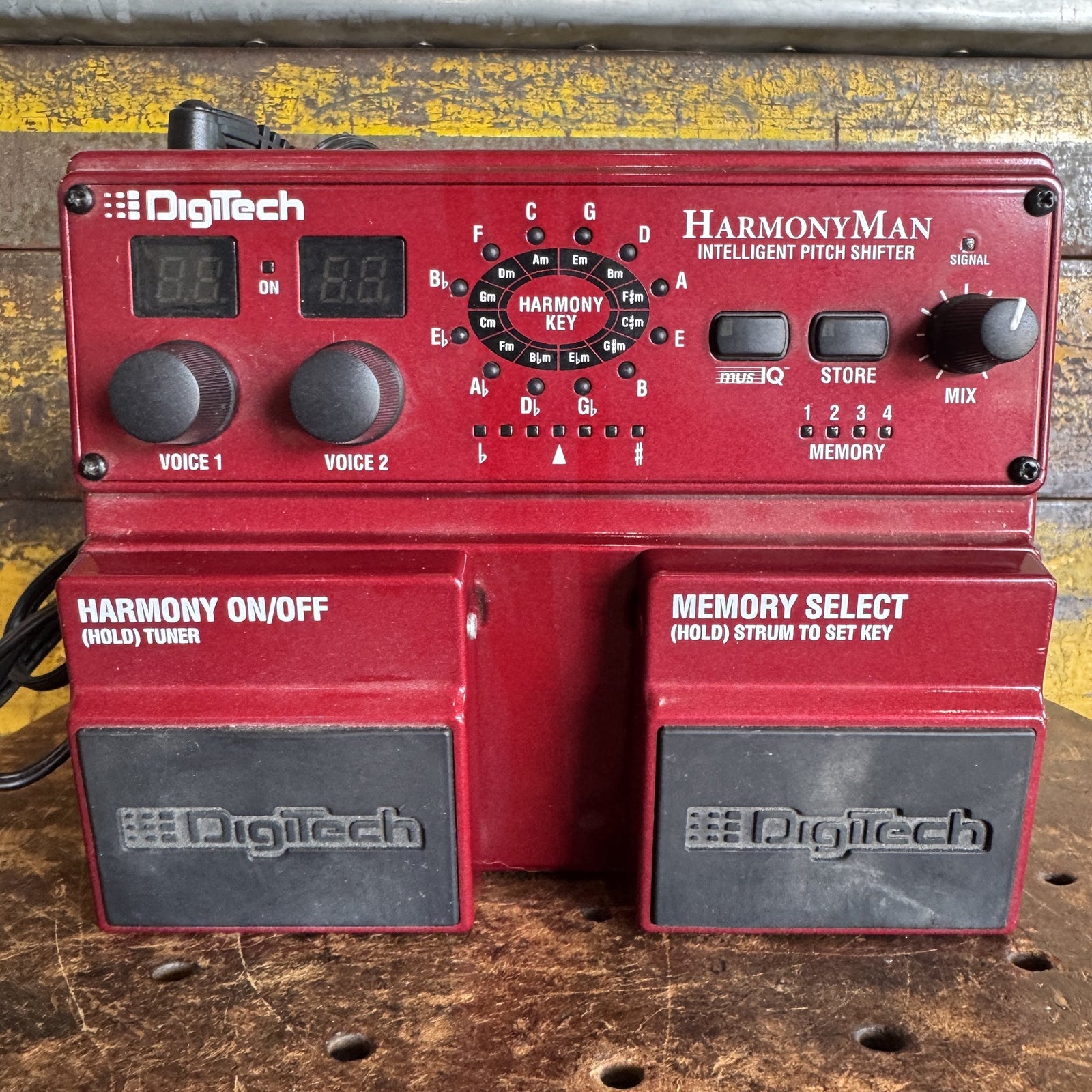 Digitech Harmonyman Intelligent Pitch Shifter w/ Power Cable
