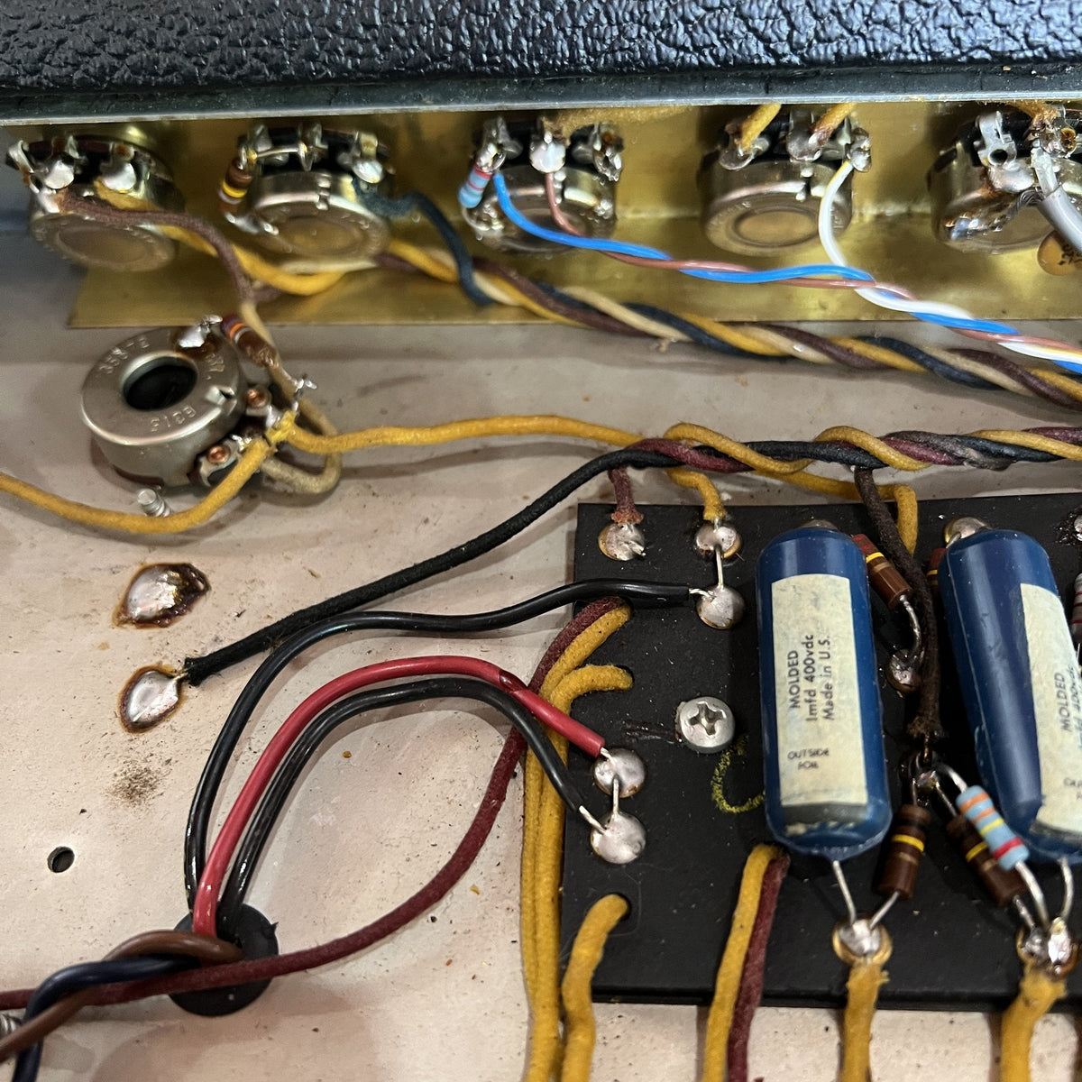 1963 Vintage Blackface Fender Pro-Amp, 40w 1x15