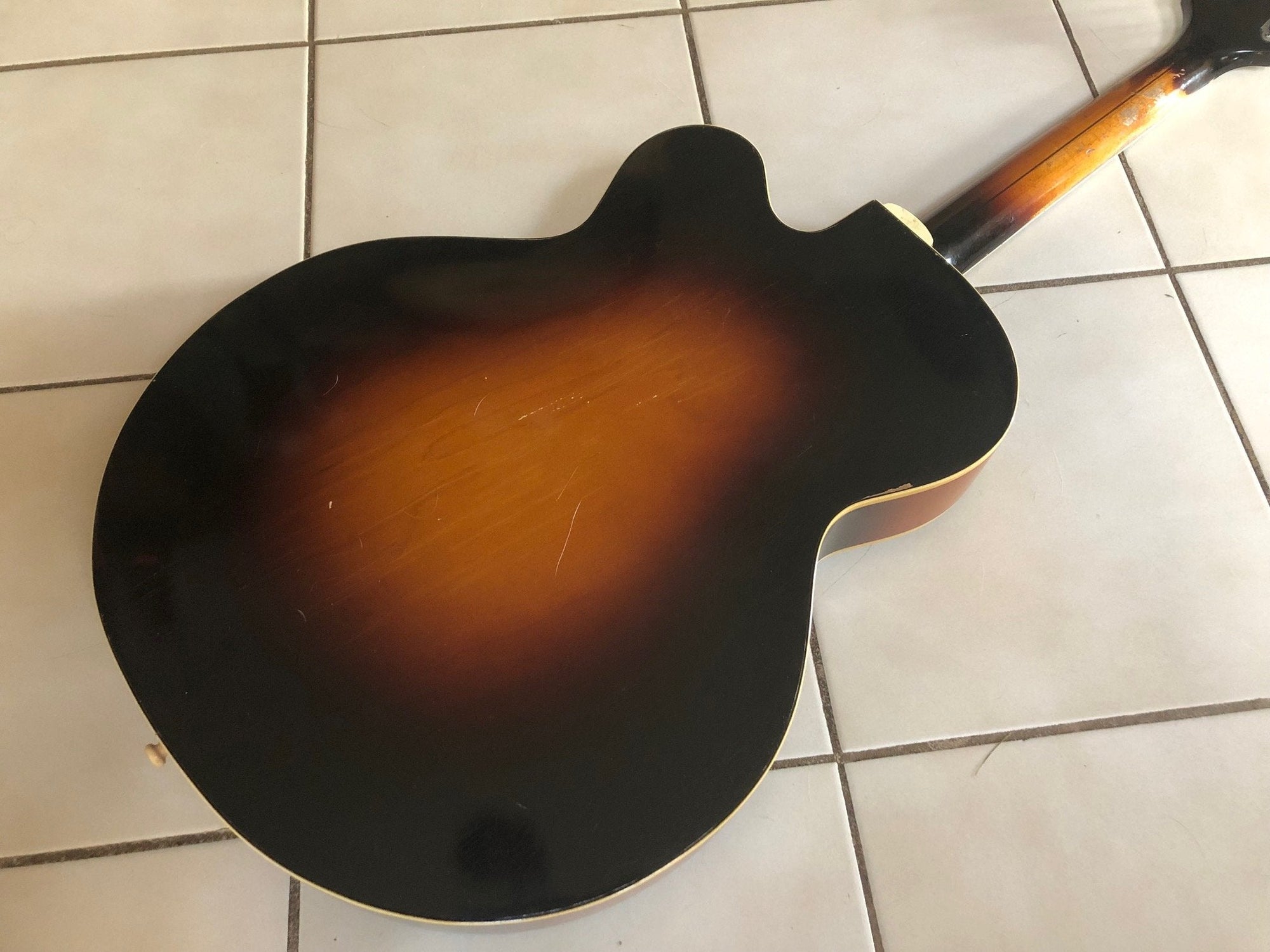 1955 Vintage Gretsch Streamliner Archtop Guitar Tweed Case